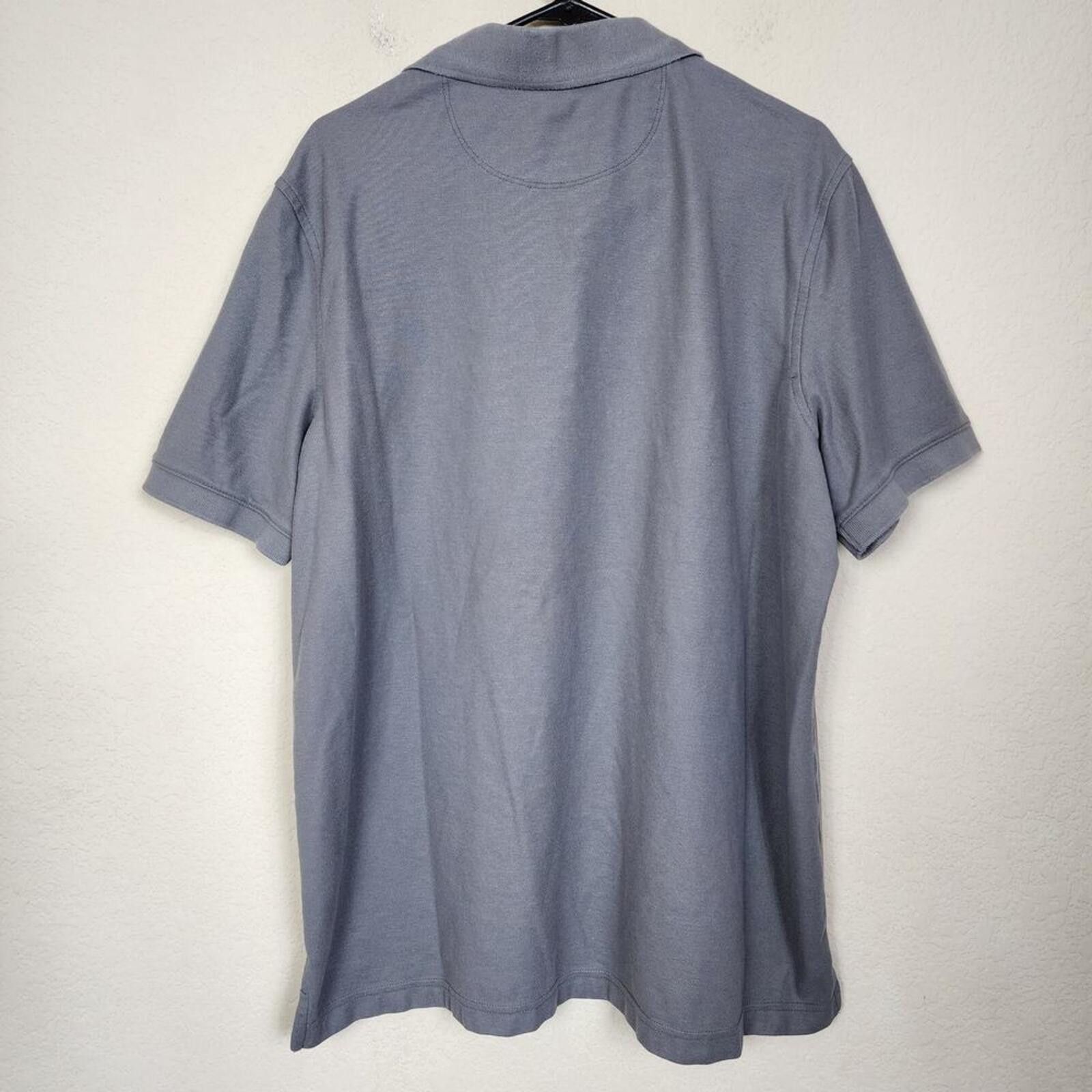 Croft & Barrow Croft & Barrow XL Grey Gray Collared Polo Shirt Size US XL / EU 56 / 4 - 2 Thumbnail