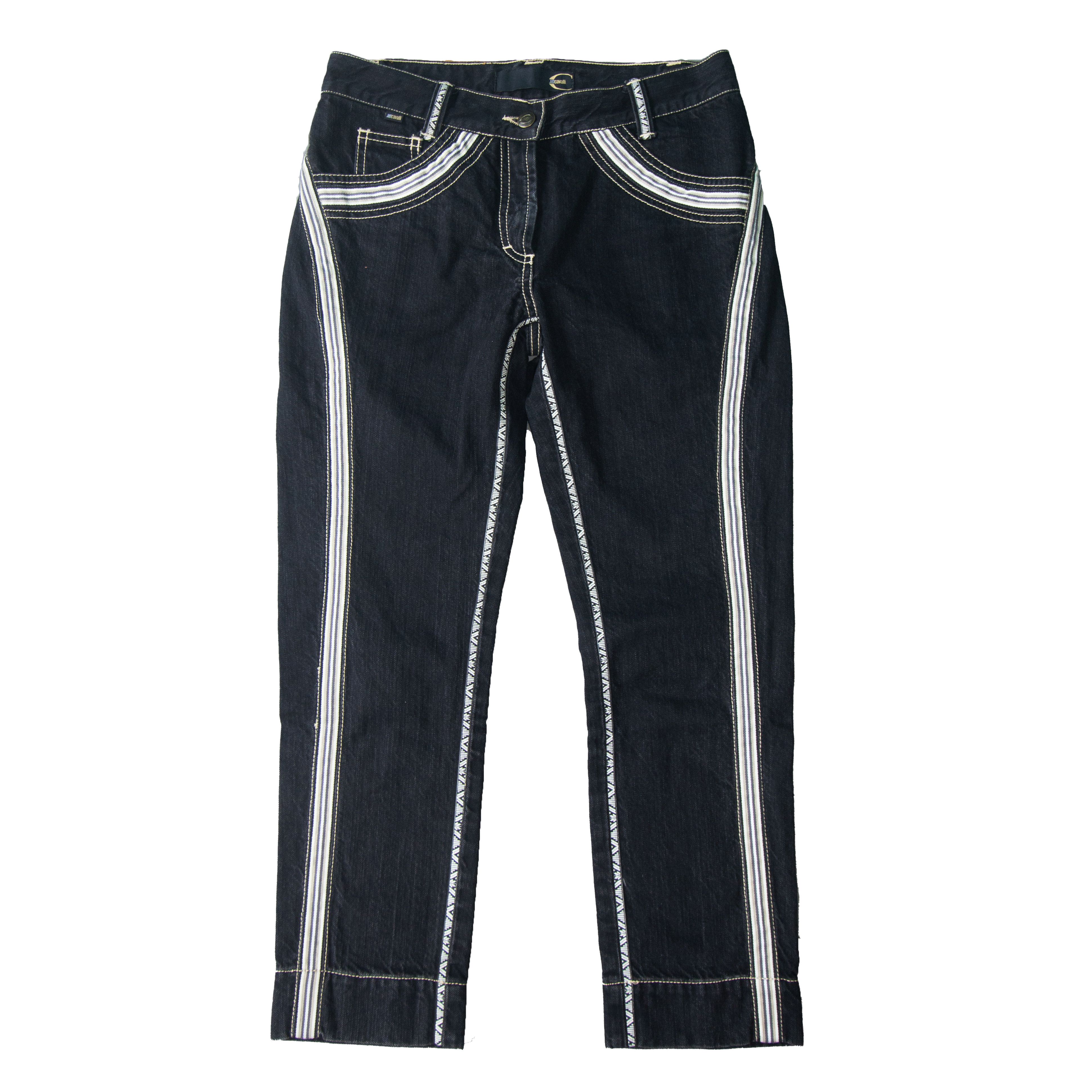 Just Cavalli × Roberto Cavalli Just Cavalli Navajo-detailed Jeans Size 26" / US 2 / IT 38 - 1 Thumbnail