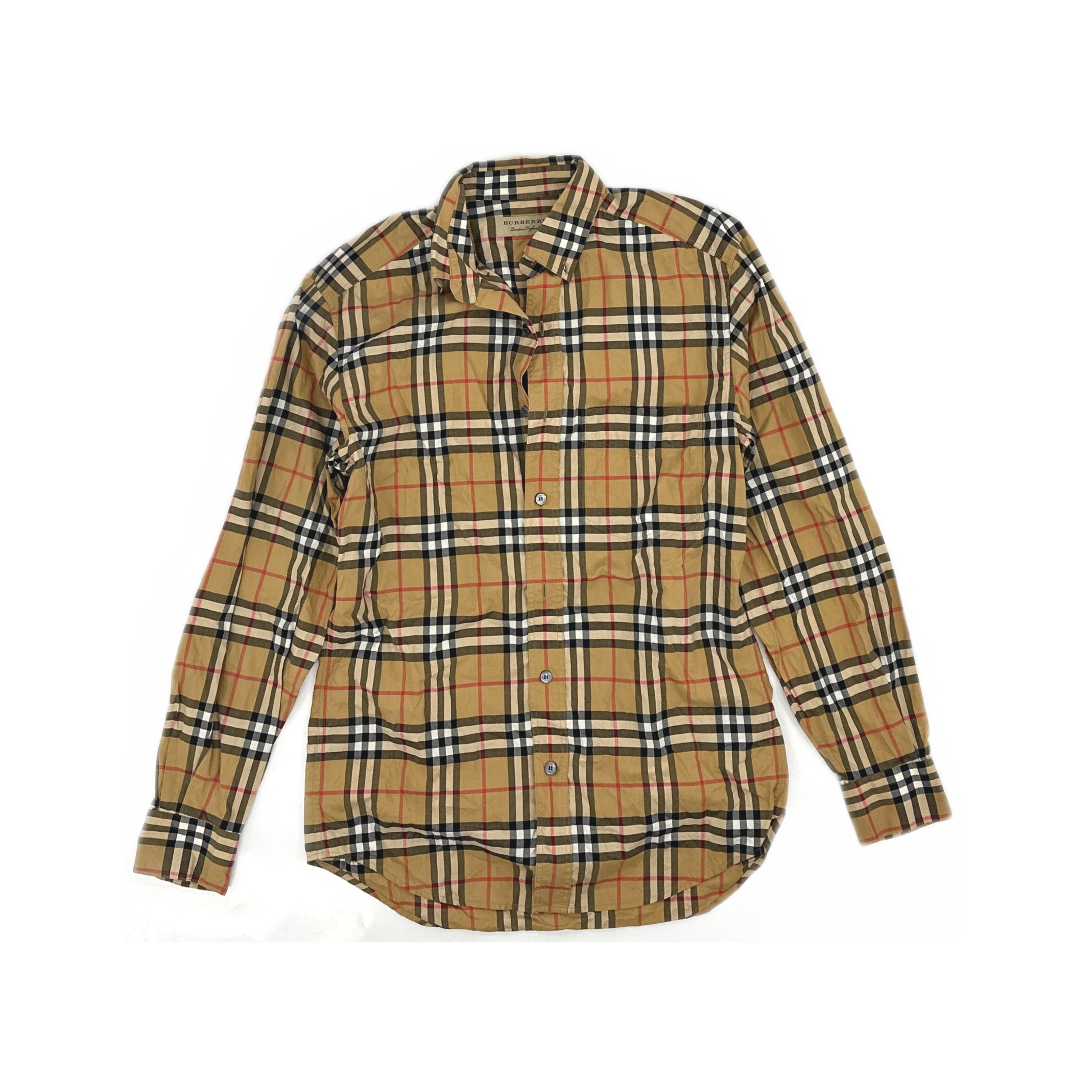 Burberry Burberry Check Button Up Shirt Size XS Size US XS / EU 42 / 0 - 1 Thumbnail