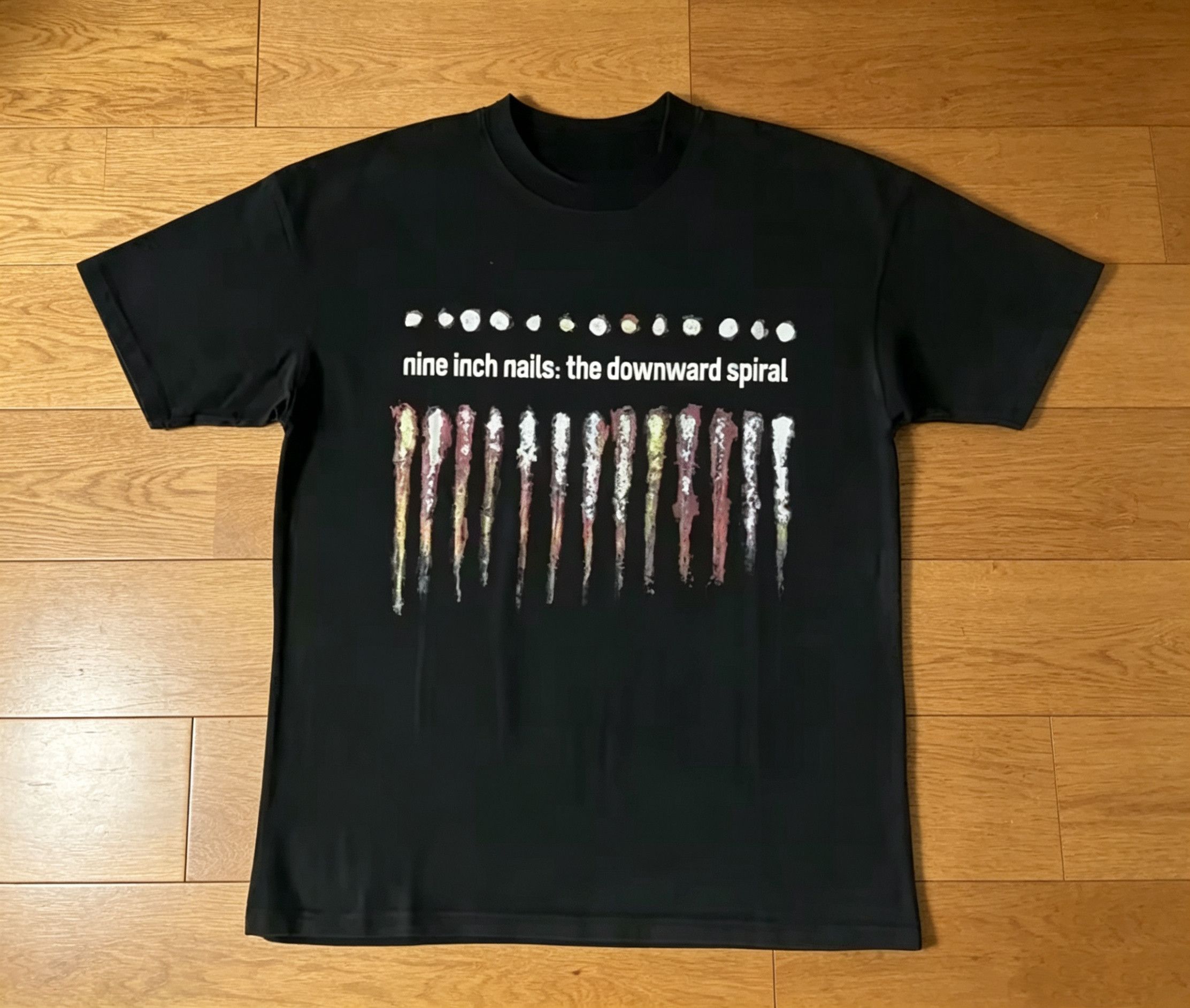 Other Streetwear Y2K Nine Inch Nails Art Letter Style T-Shirt Size US S / EU 44-46 / 1 - 1 Thumbnail