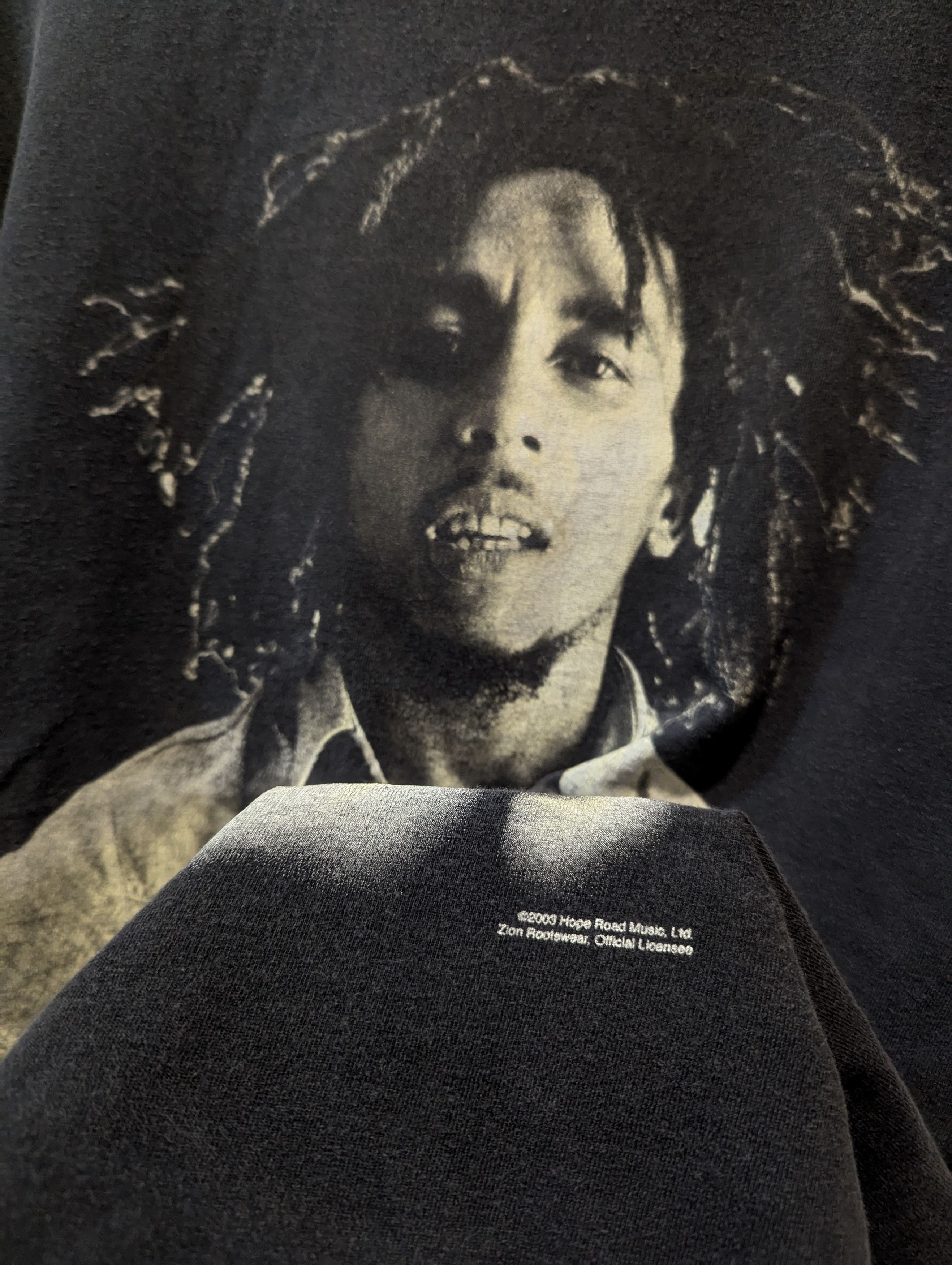 Bob Marley × Rap Tees × Vintage Rare Vintage Bob Marley Rap tees 90s Size US L / EU 52-54 / 3 - 4 Thumbnail