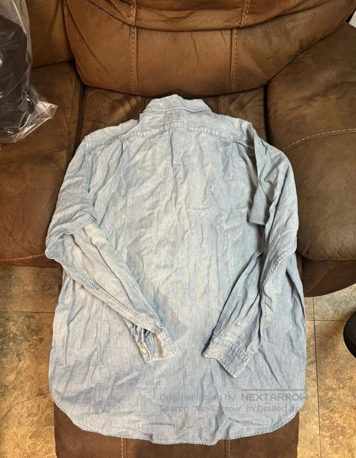 Bark Bow Wow 24AW Tokyo Limited Distressed Shirt. Size US M / EU 48-50 / 2 - 6 Thumbnail