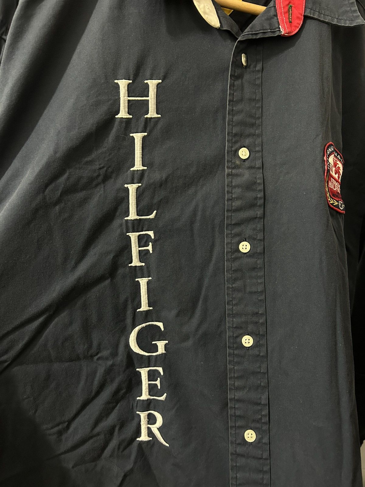Tommy Hilfiger Tommy Hilfiger Button Up **Style Worn By 2Pac** Vintage 90s Size US L / EU 52-54 / 3 - 8 Thumbnail