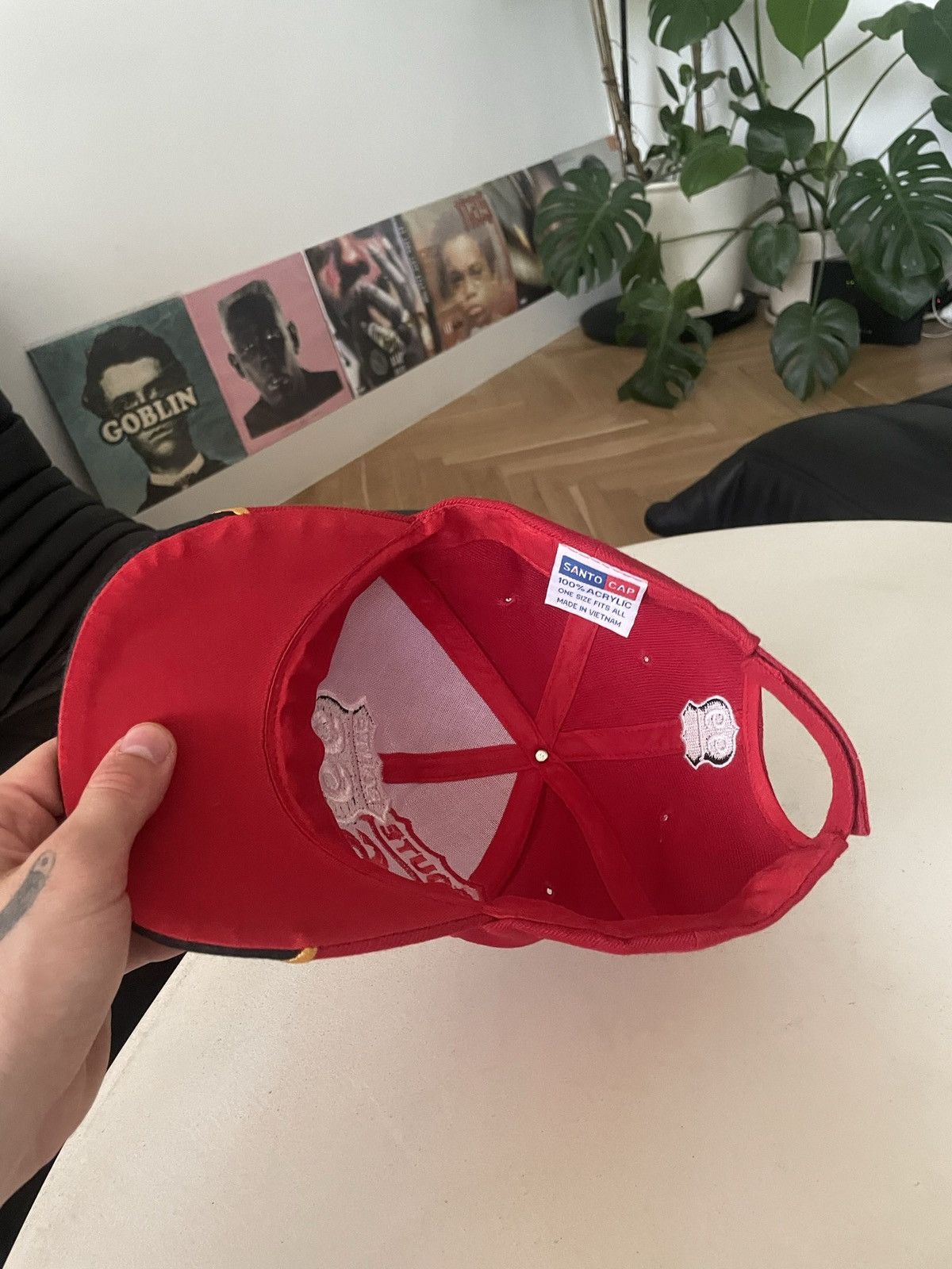 Vintage Vintage ROUTE 66 Hat Mother Road Flame Avant Garde Y2k Hype Size ONE SIZE - 3 Thumbnail