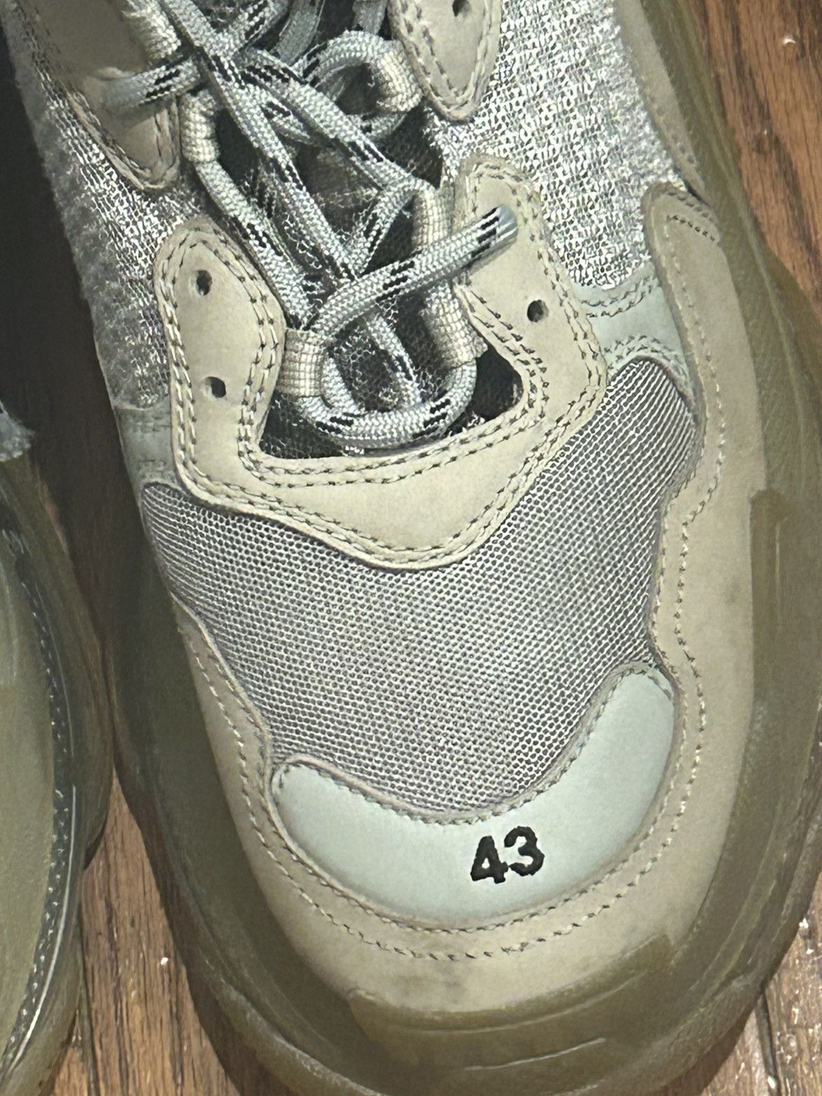 Balenciaga Triple S Clear Sole LAST DROP MF STEAL Size US 10 / EU 43 - 3 Thumbnail