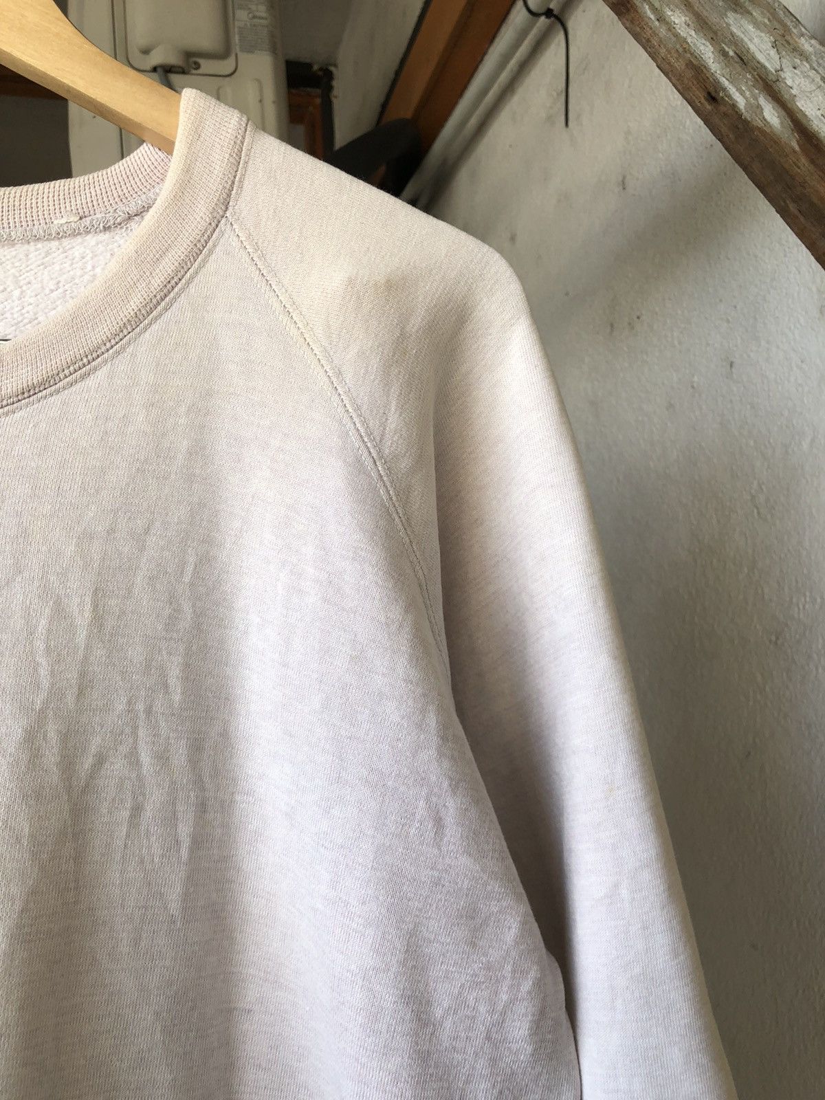 Issey Miyake Vintage 90s Issey Miyake IS Big Logo Distressed Crewneck Size M / US 6-8 / IT 42-44 - 9 Thumbnail