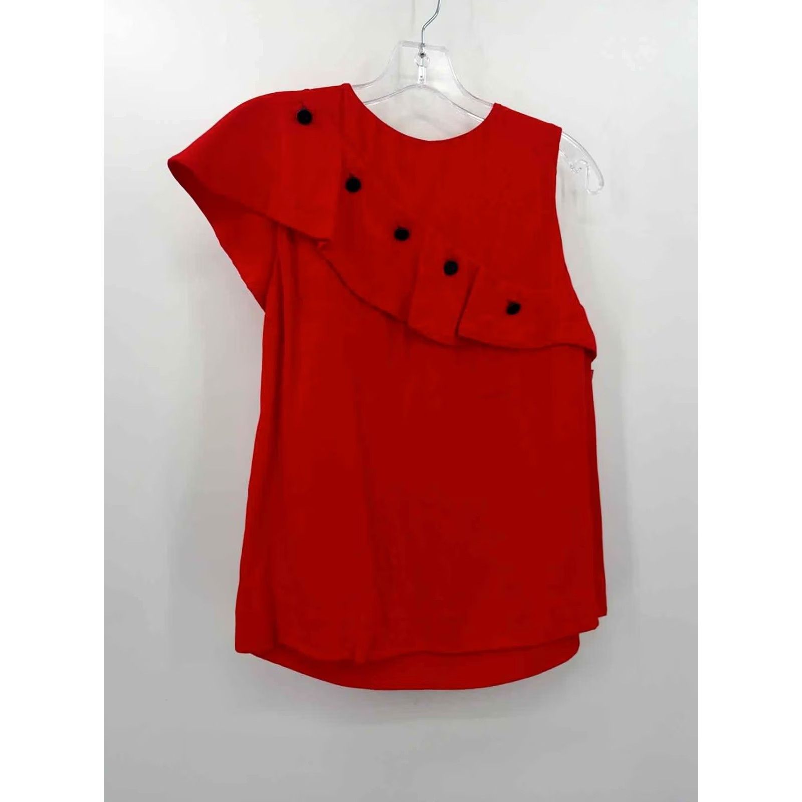 Maje Pre-Owned Maje Red Size 4 Blouse Size S / US 4 / IT 40 - 2 Thumbnail