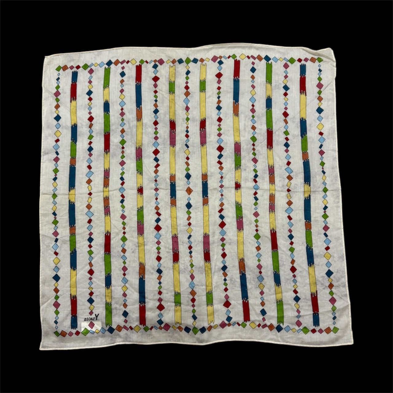 Yohji Yamamoto Vintage Y’saccs Yohji Yamamoto Handkerchief/PocketSquares Size ONE SIZE - 3 Thumbnail