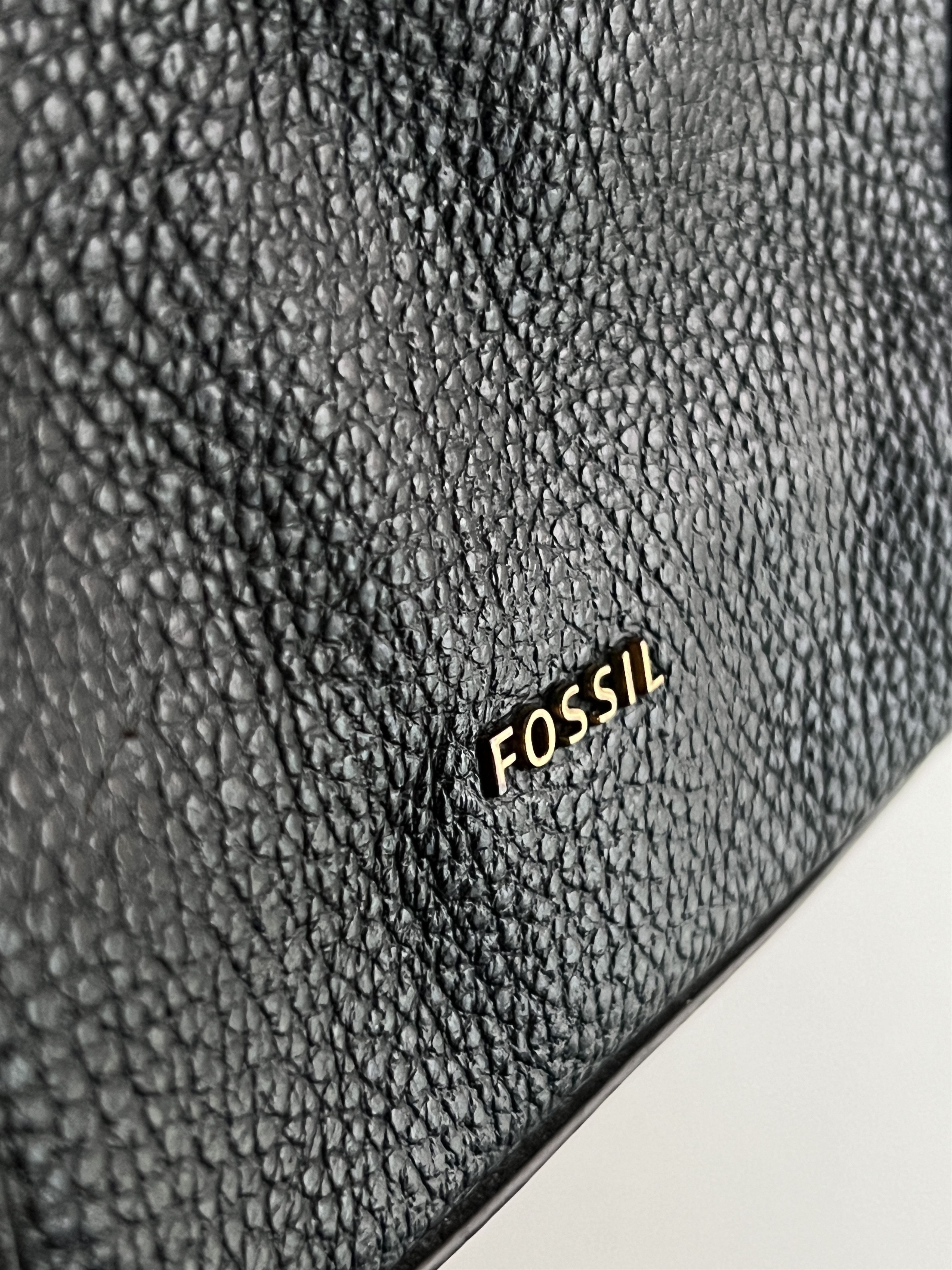 Fossil Fossil Womans Vintage Dark Brown Leather Handbag Size ONE SIZE - 5 Thumbnail