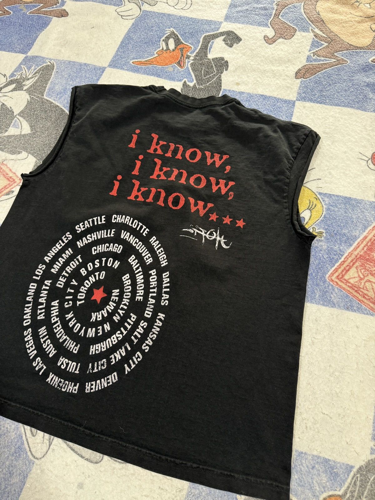 Travis Scott Travis scott circus maximus i know tour tee Size US XL / EU 56 / 4 - 4 Thumbnail