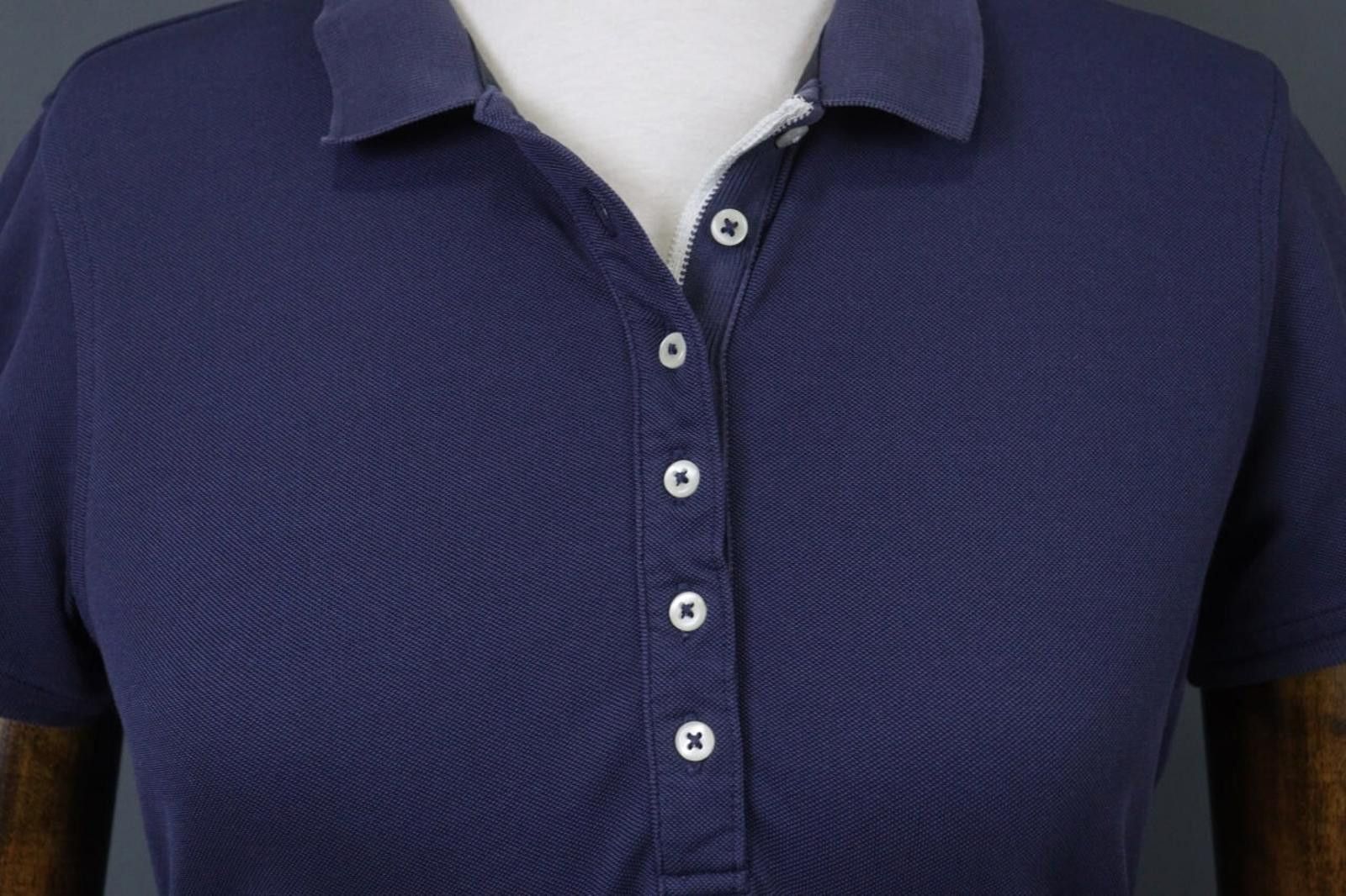 KJUS KJUS Blue Collared Button Front Popover Polo Shirt Size M Size M / US 6-8 / IT 42-44 - 4 Thumbnail