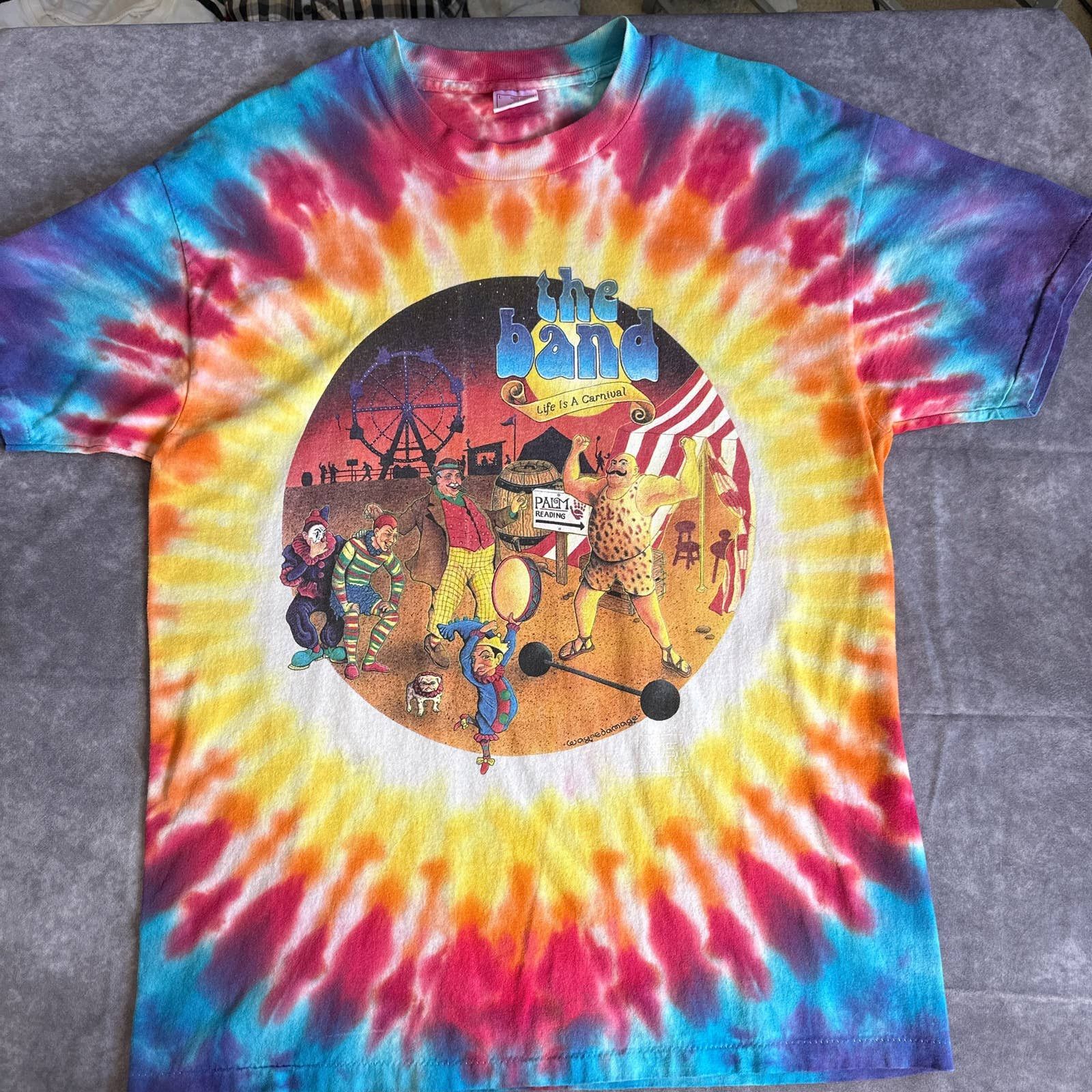 image of Delta Vintage The Band Single Stitch T-Shirt, Men's (Size Large)