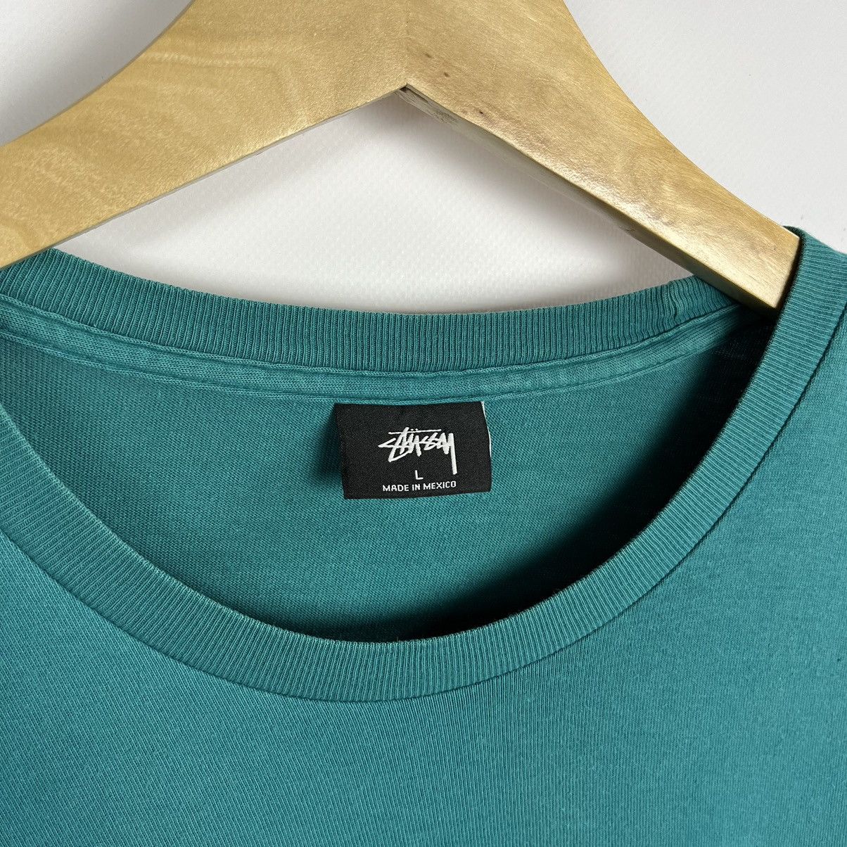Stussy Vintage Stussy centre logo rare longsleeve 90’s Size US L / EU 52-54 / 3 - 3 Thumbnail