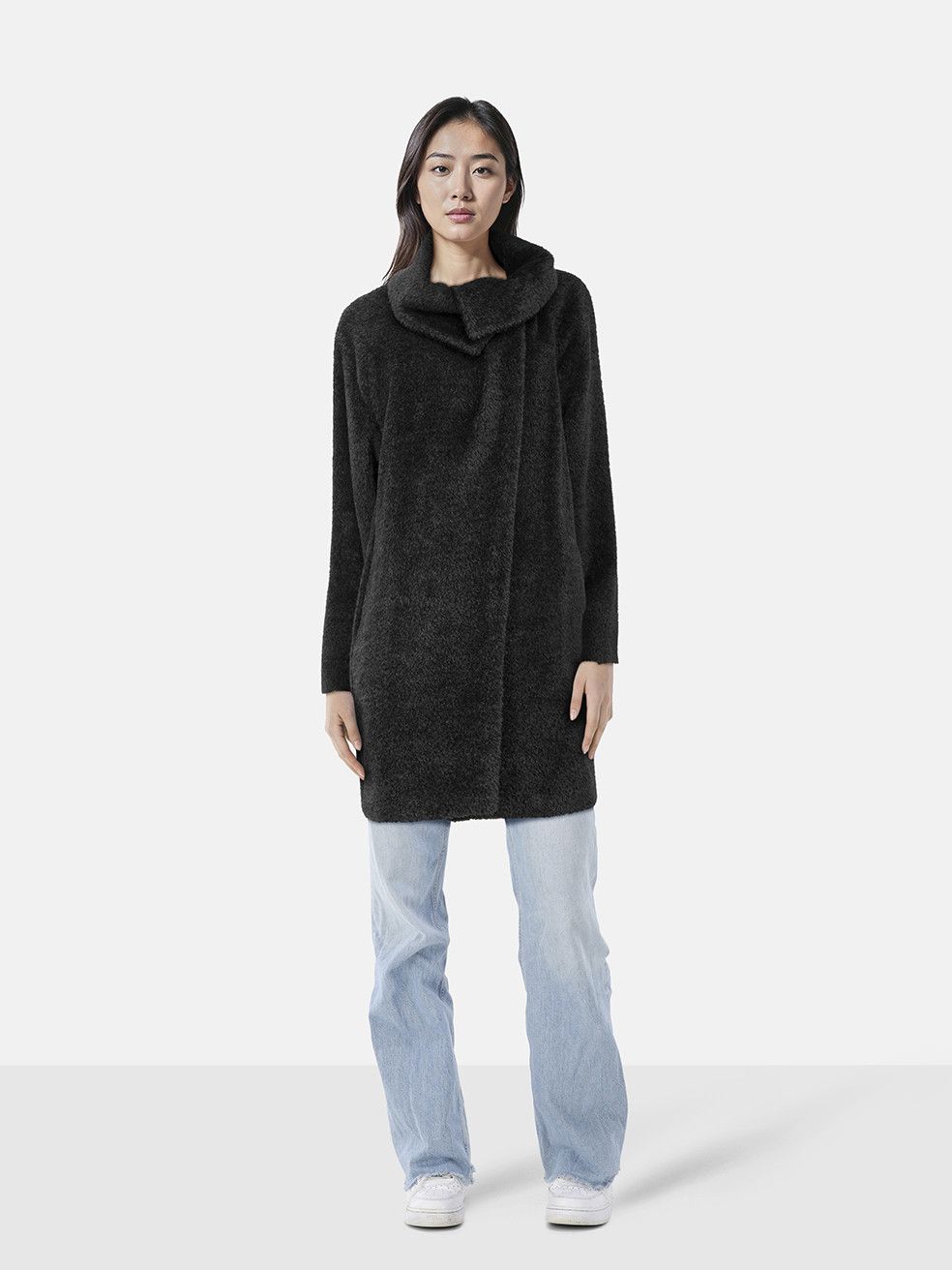 Max Mara Grey Alpaca Wool Coat Size M / US 6-8 / IT 42-44 - 1 Thumbnail