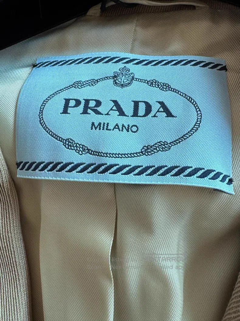 Prada Prada Khaki suit jacket Size US XS / EU 42 / 0 - 3 Thumbnail