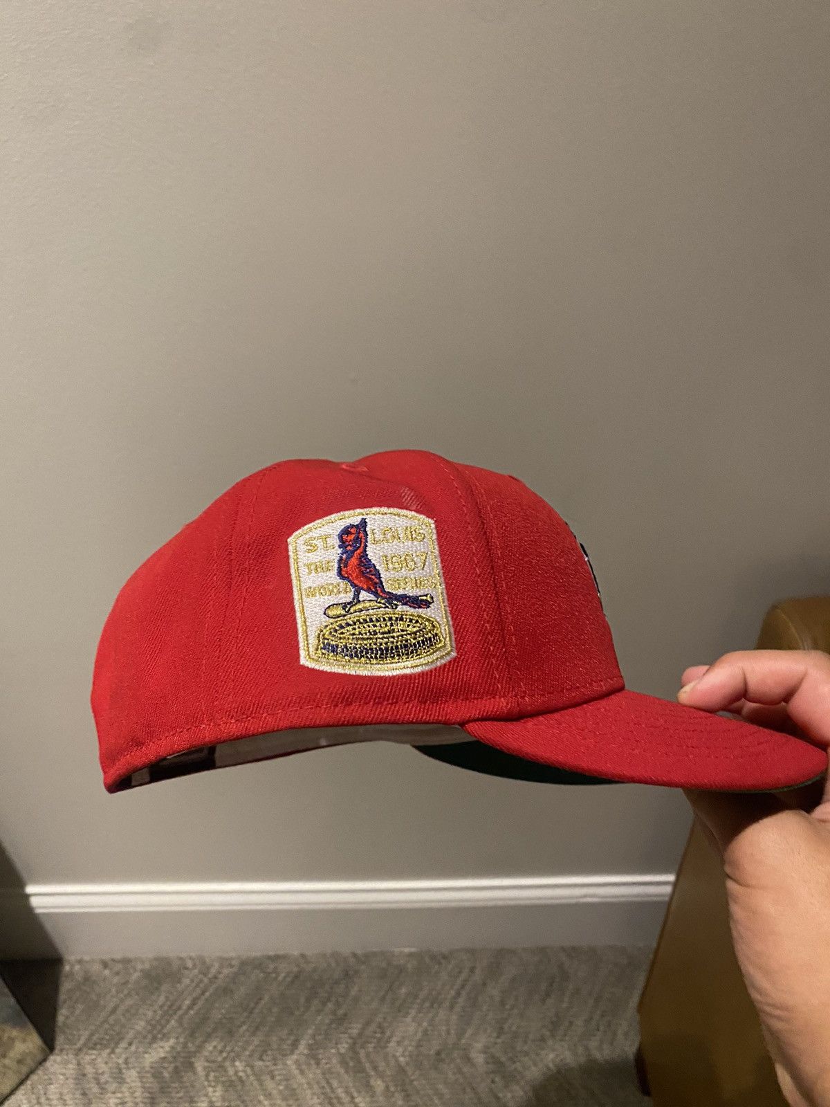Hat Club × MLB × New Era RED NEW ERA ST. LOUIS CARDINALS 7 1/2 Size ONE SIZE - 2 Thumbnail