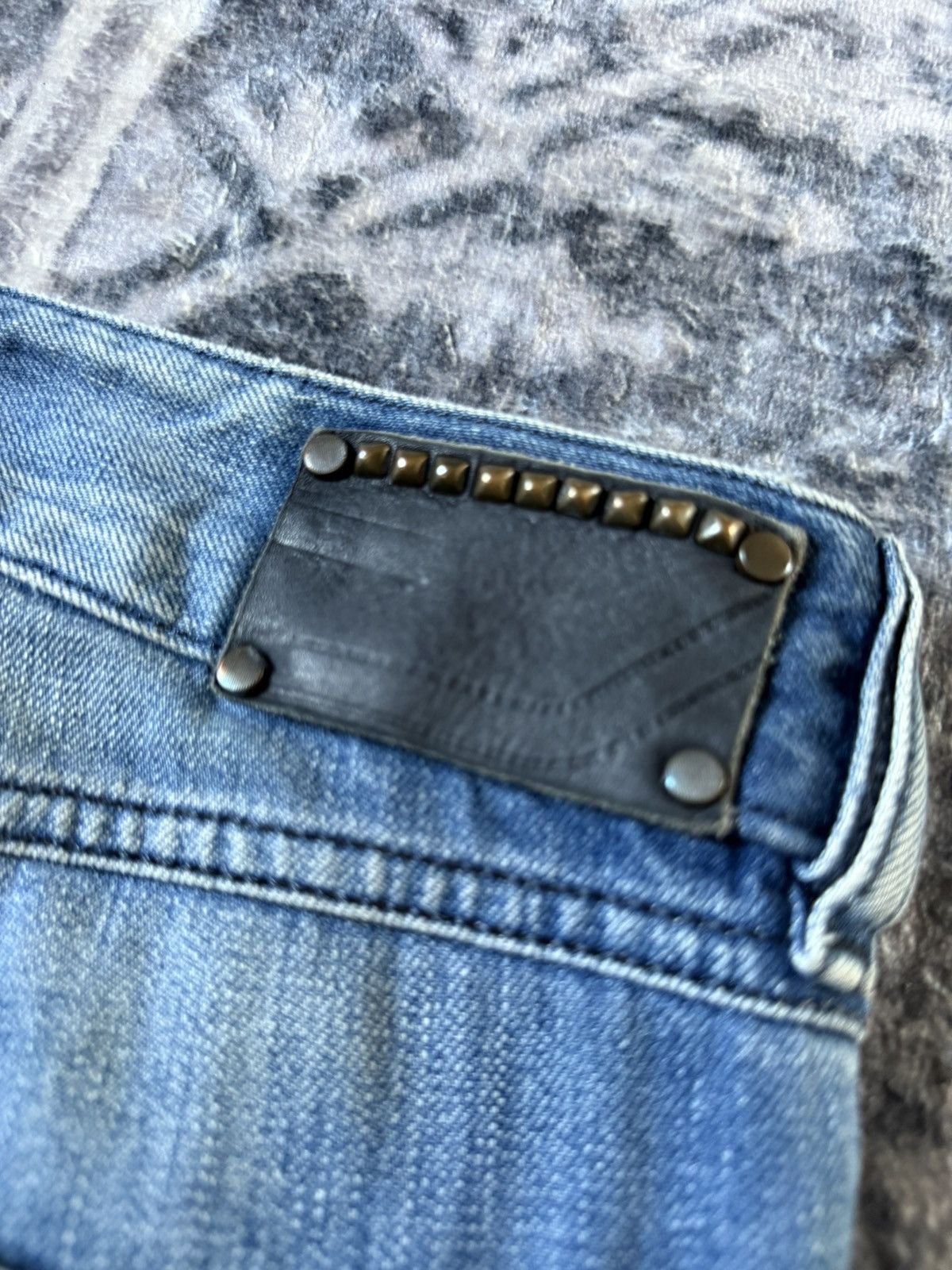 Diesel Y2K Diesel Studded Flare Jeans Size US 28 / EU 44 - 10 Thumbnail