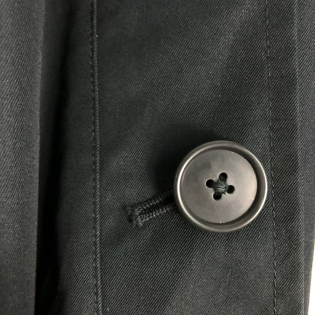 Japanese Brand 🔥RICH BLACK ICONIC LONG JACKET UNIQLO UNDERCOVER Size US XL / EU 56 / 4 - 18 Thumbnail