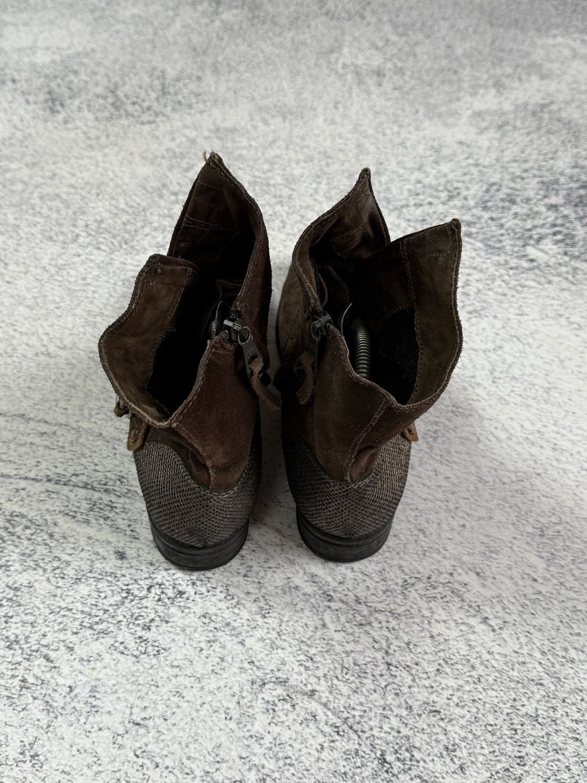 A.S.98 🔥A.S.98 Airsteps Style Ankle Vintage Western Boots Japanese Size US 7 / IT 37 - 8 Thumbnail