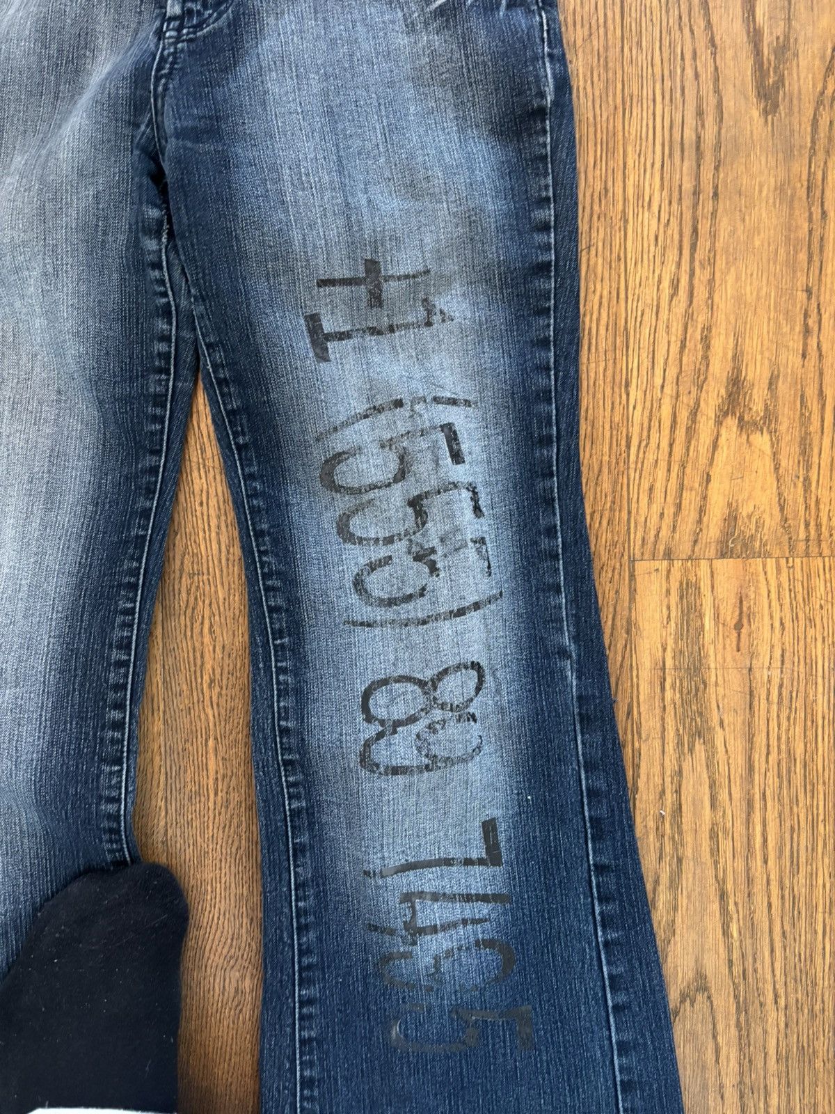 Other Cuatommade flared pants jeans Size 26" / US 2 / IT 38 - 5 Thumbnail