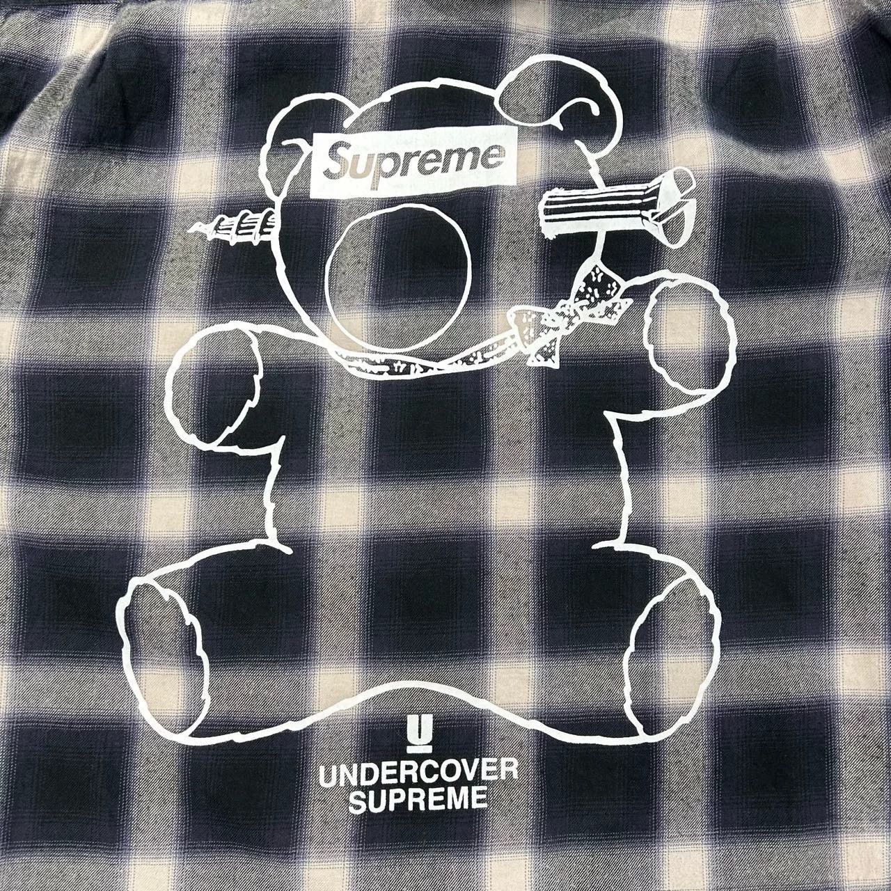 Undercover Undercover Supreme Violent Bear plaid shirt Size US L / EU 52-54 / 3 - 3 Thumbnail