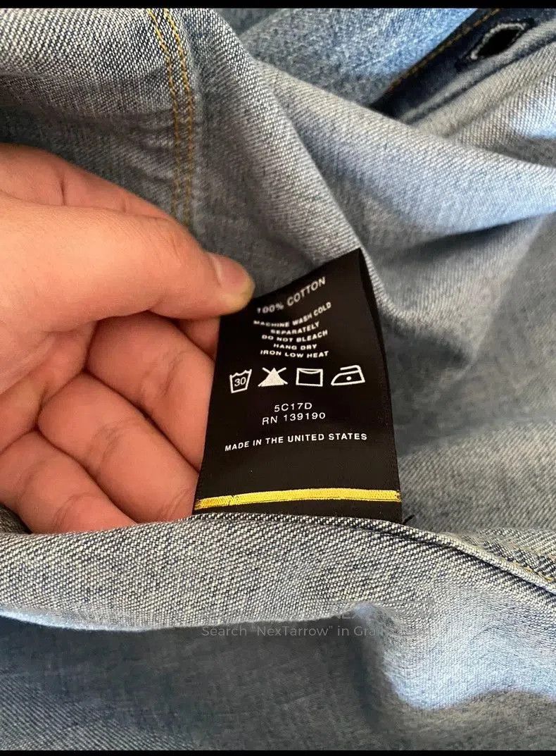 Fear of God Fear of God 5th Denim Shirt XS. Size US XS / EU 42 / 0 - 3 Thumbnail