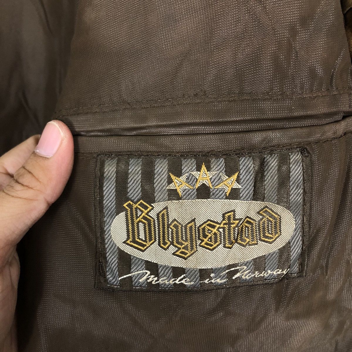 Japanese Brand 🔥90’s Vintage Genuine Leather Jacket Blystad Japan Size US M / EU 48-50 / 2 - 13 Thumbnail