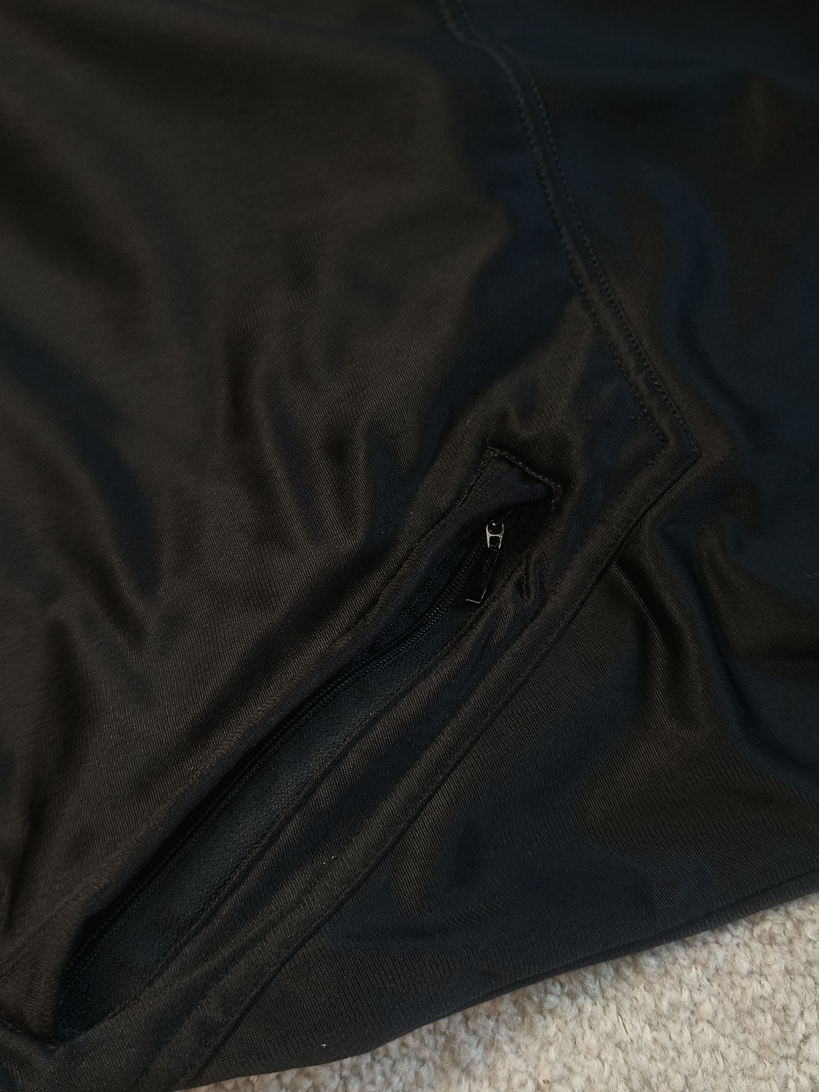Nike Nike Vintage Windbreaker Track Jacket Black/White/Blue Size US XXL / EU 58 / 5 - 4 Thumbnail