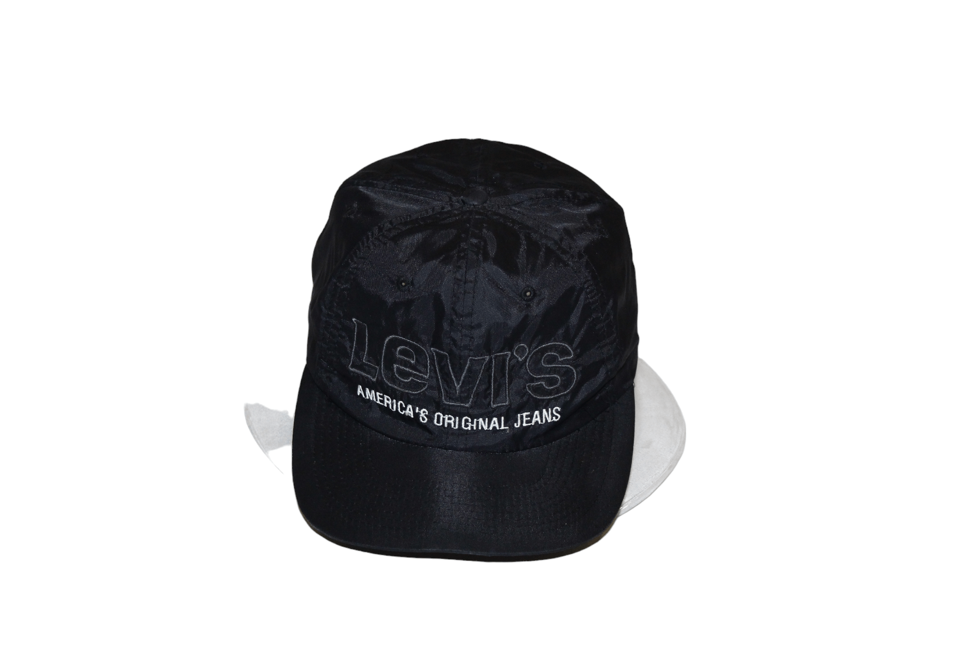 Levi's Vintage Clothing 🔥 Levi's America's Original Jeans logo embroidery nylon cap Size ONE SIZE - 3 Thumbnail