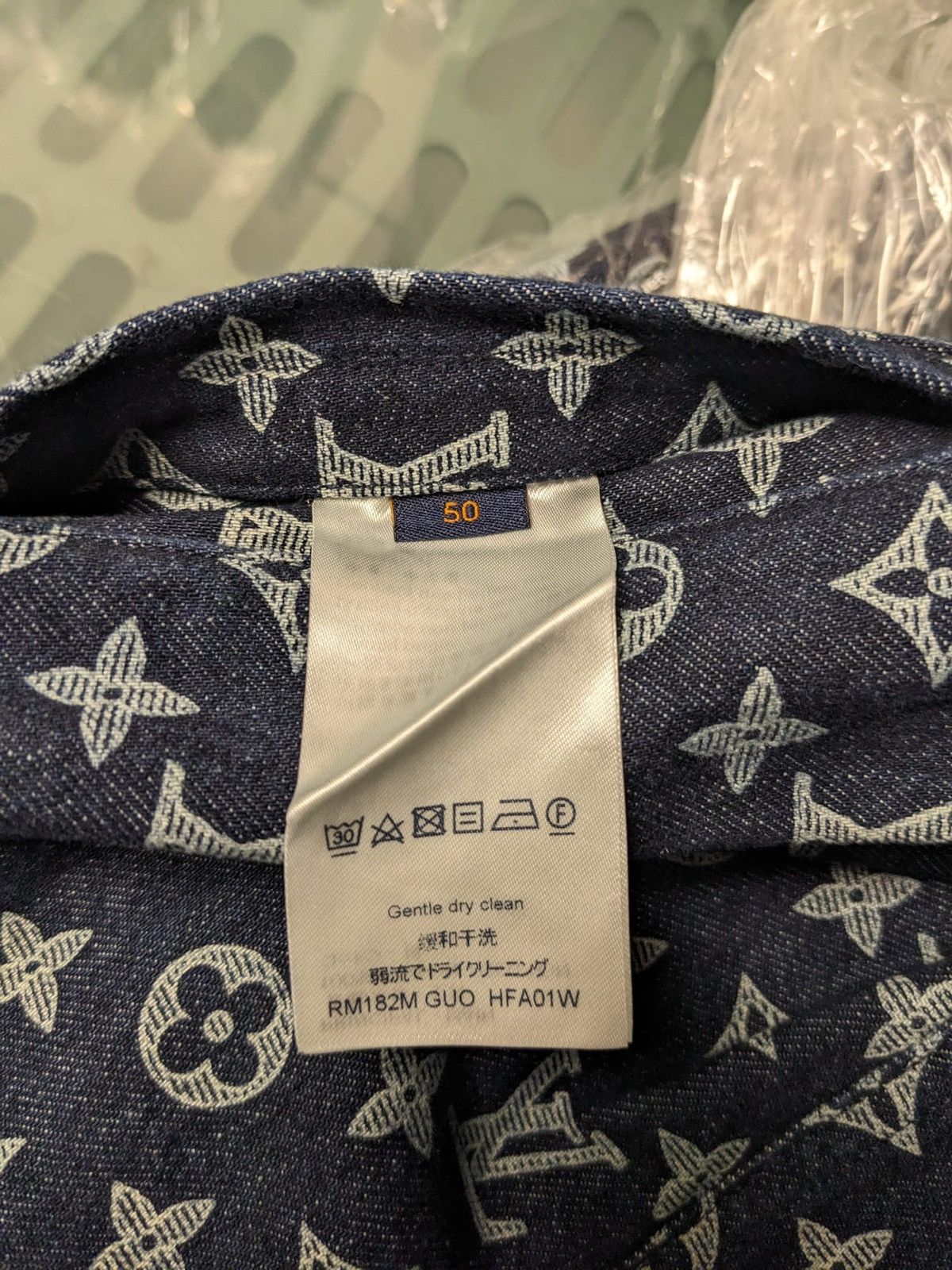 Louis Vuitton LOUIS VUITTON KIM JONES DENIM MONOGRAM JACKET Size US L / EU 52-54 / 3 - 8 Thumbnail