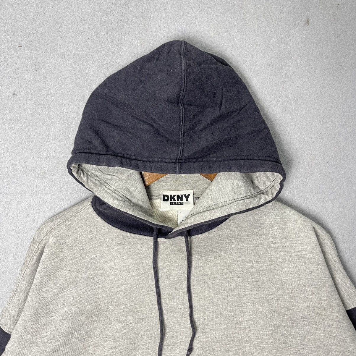 DKNY DKNY Jeans Big Logo Colourblock Hoodie Size US L / EU 52-54 / 3 - 2 Thumbnail