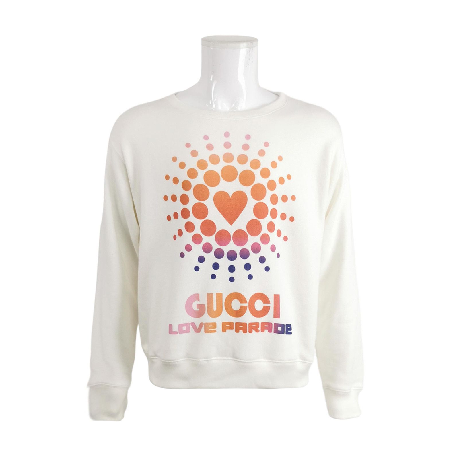 Gucci Gucci Love Parade Heart Sweatshirt XS Size US XS / EU 42 / 0 - 1 Thumbnail