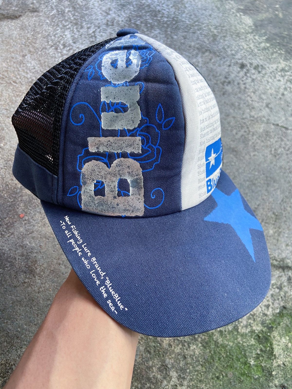 Japanese Brand BLUE BLUE TOKYO CAPS Size ONE SIZE - 2 Thumbnail