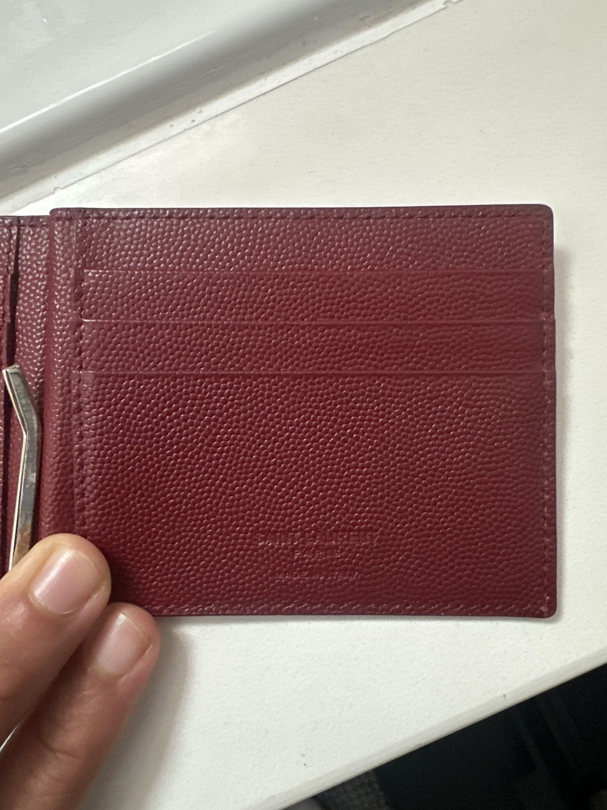 Saint Laurent Paris × Yves Saint Laurent Bifold wallet W/ Money Clip Size ONE SIZE - 8 Thumbnail