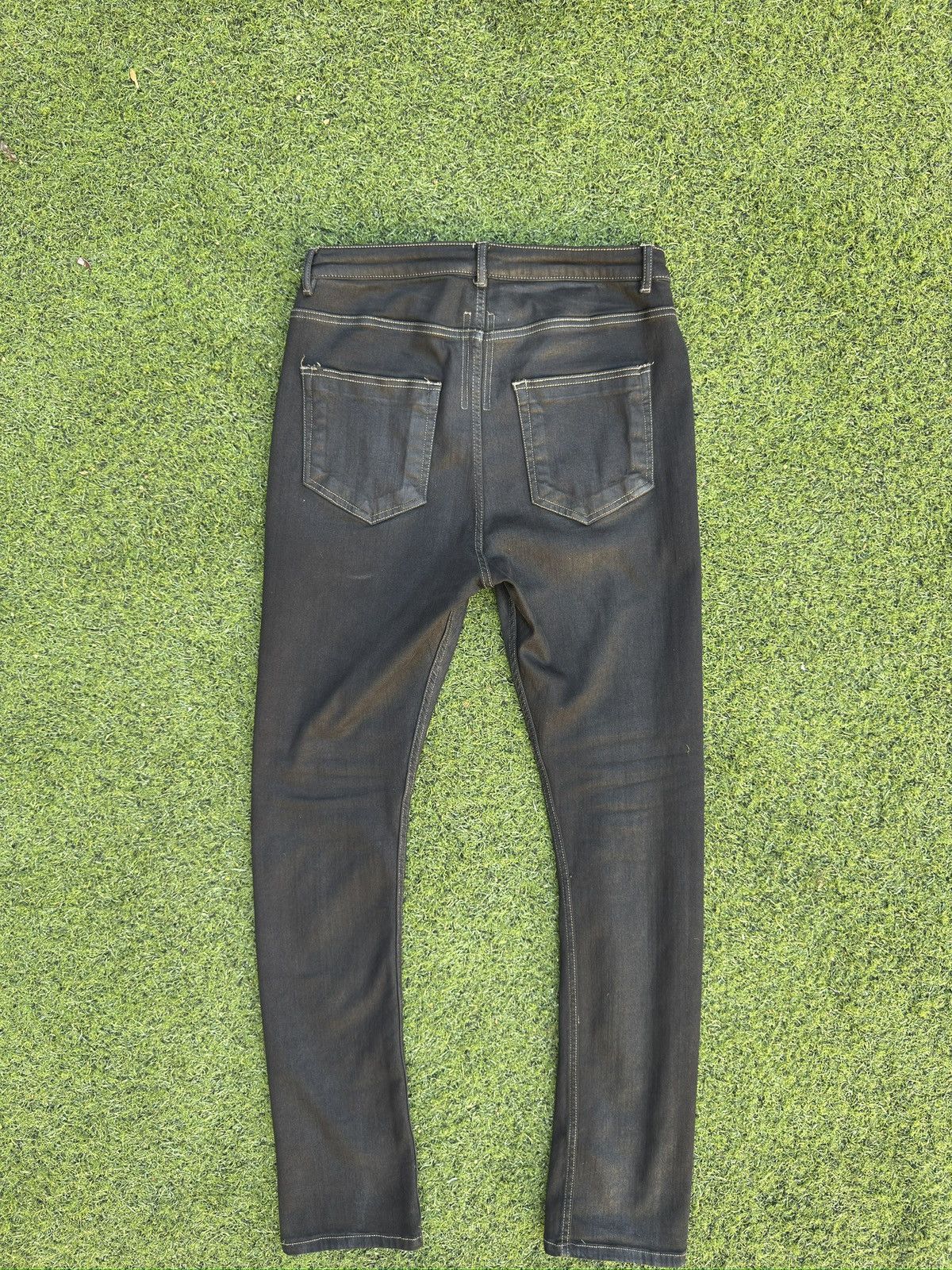 Rick Owens Drkshdw Rick Owens DRKSHDW Detroit Cut Jeans Size US 29 - 3 Thumbnail