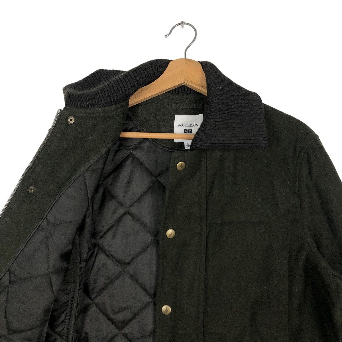 JW Anderson 🔥Dark Green Wool Chore Inspector Cargo Jacket Uniqlo Japan Size US L / EU 52-54 / 3 - 10 Thumbnail