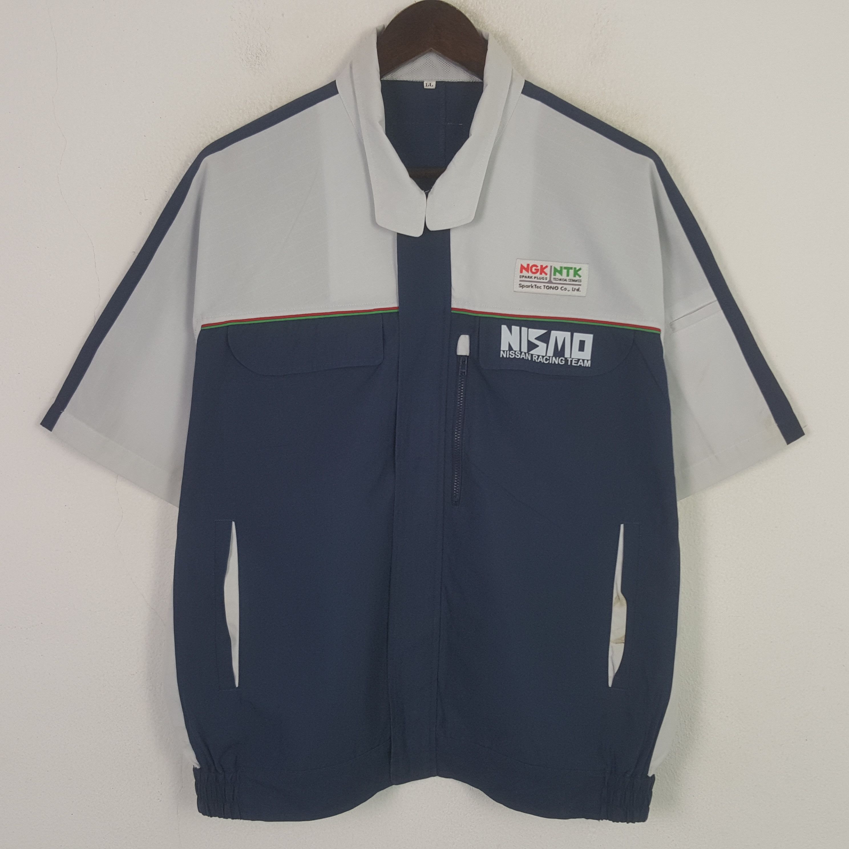 Japanese Brand Vintage Nissan Racing Team Custom Worker Uniform Jacket Size US L / EU 52-54 / 3 - 3 Thumbnail