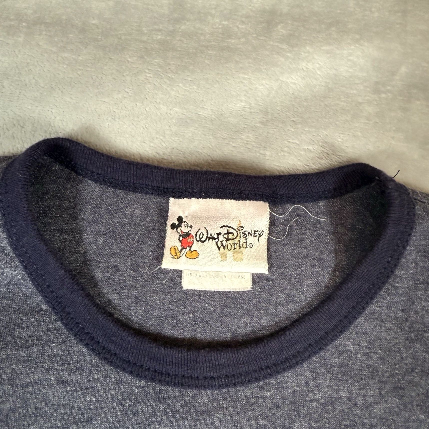Disney VINTAGE Disney Mickey Mouse Shirt Mens Small Blue 2000s Cartoon Graphic Print Crew Neck Short Sleeve Mens Size US S / EU 44-46 / 1 - 3 Thumbnail