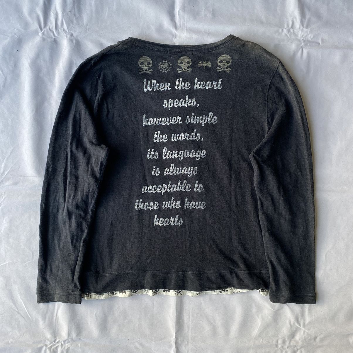 Beauty Beast × Hysteric Glamour × Japanese Brand Y2K Edgy Punk and Rock Skull Distressed Layered Style Size US L / EU 52-54 / 3 - 10 Thumbnail