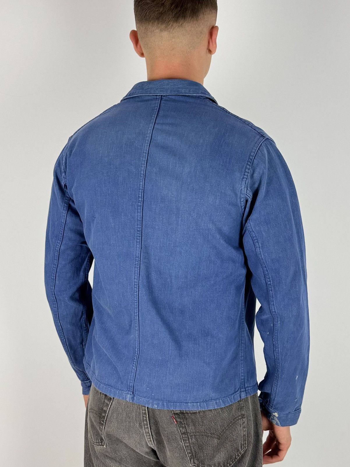 Vintage 70-80’s Vintage Distressed Marsum Sanfor Boxy Work Jacket Size US M / EU 48-50 / 2 - 3 Thumbnail