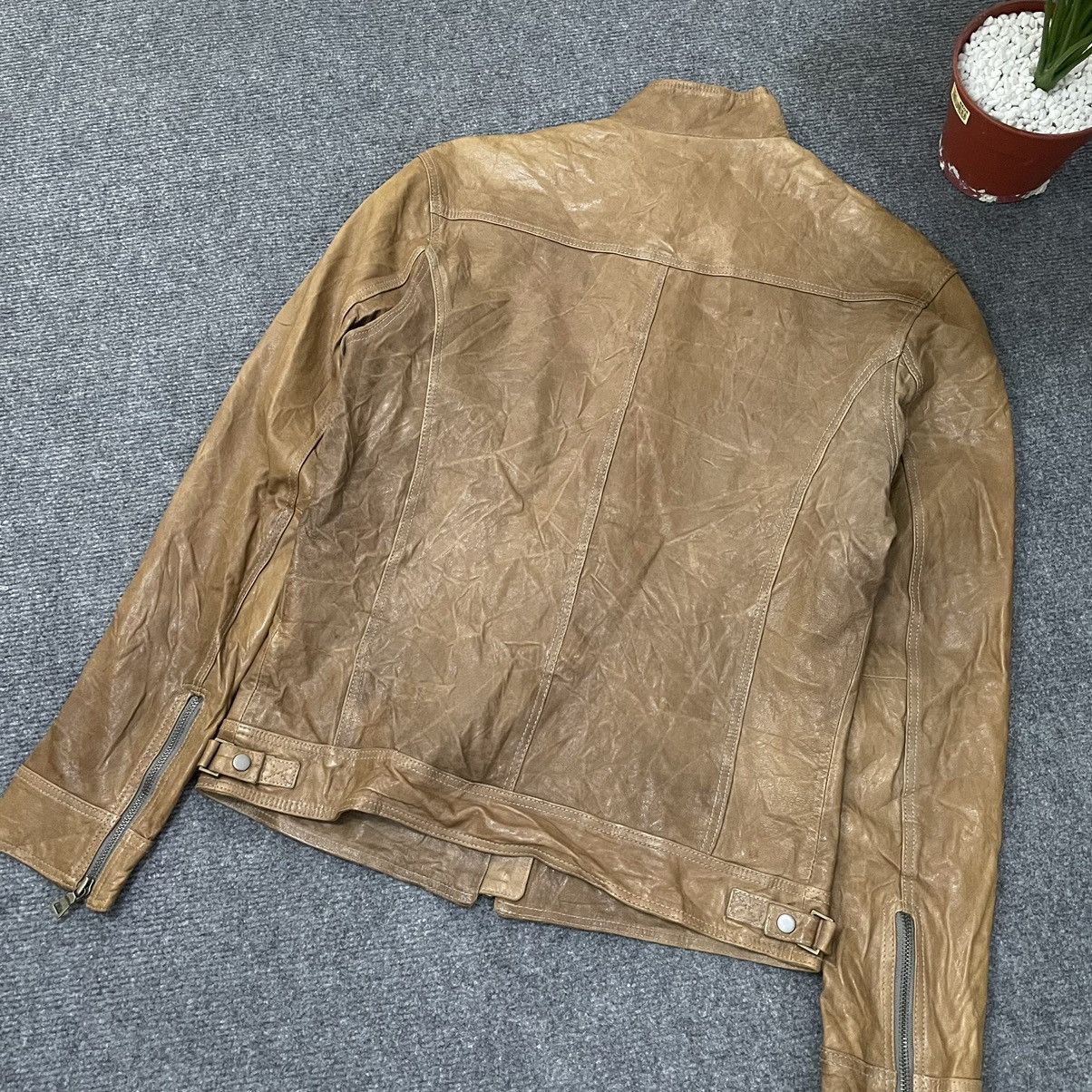 Other Genuine Leather Brown Bikers Riders Motorcycle Jacket Size US S / EU 44-46 / 1 - 9 Thumbnail