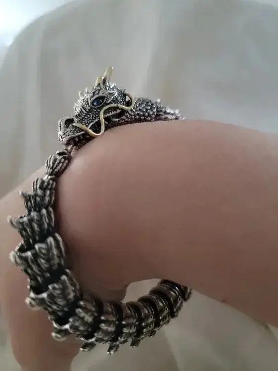 Japanese Brand Snake Chain Bravelet Size ONE SIZE - 4 Thumbnail