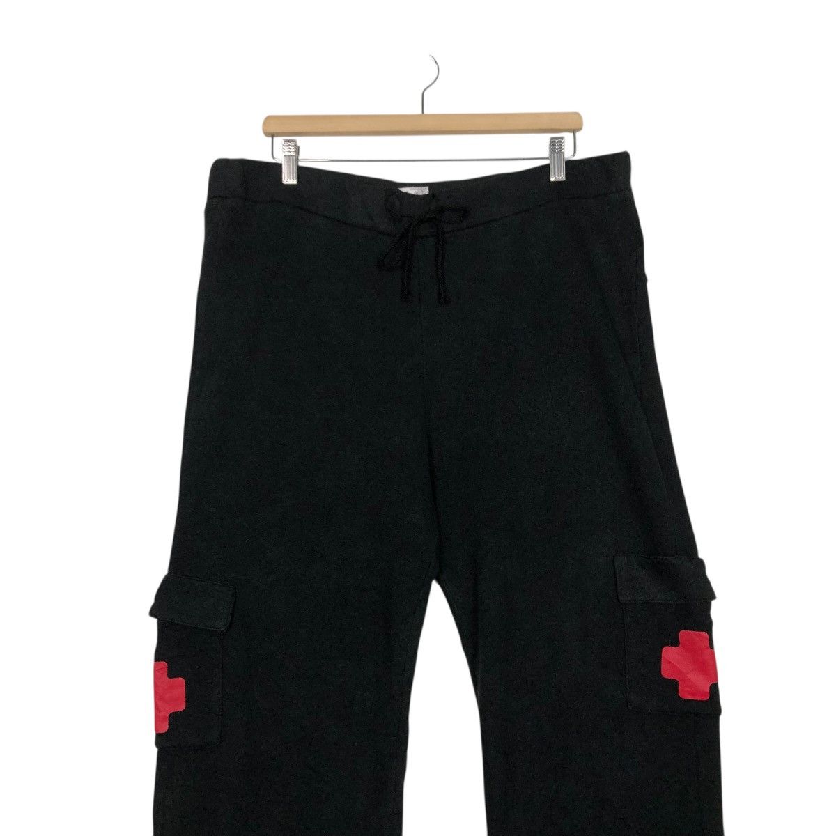 Japanese Brand 🔥VINTAGE SWEATPANTS JOGGER CARGO POCKET GDC Size US 34 / EU 50 - 6 Thumbnail