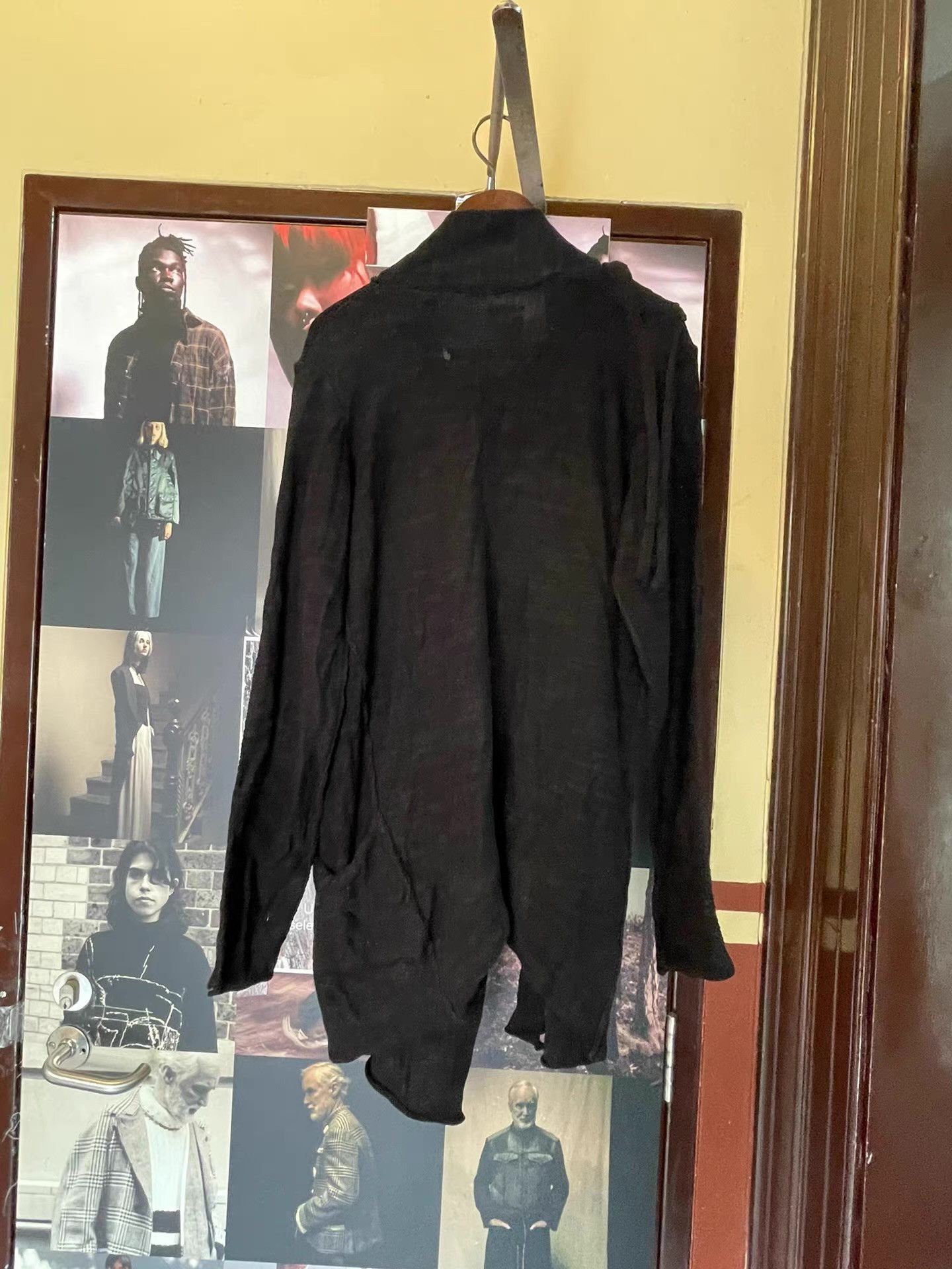 Daniel Andresen Daniel Andresen 17SS Klein Black Wrap Collar Cardigan Ｑ25 Size US S / EU 44-46 / 1 - 2 Thumbnail