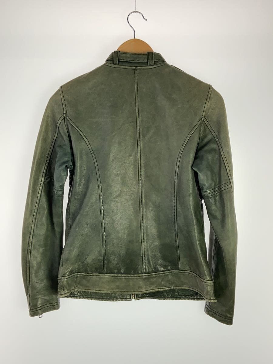 Avirex Avirex Plain Sheep Leather Jacket Blouson Green Size US M / EU 48-50 / 2 - 2 Thumbnail