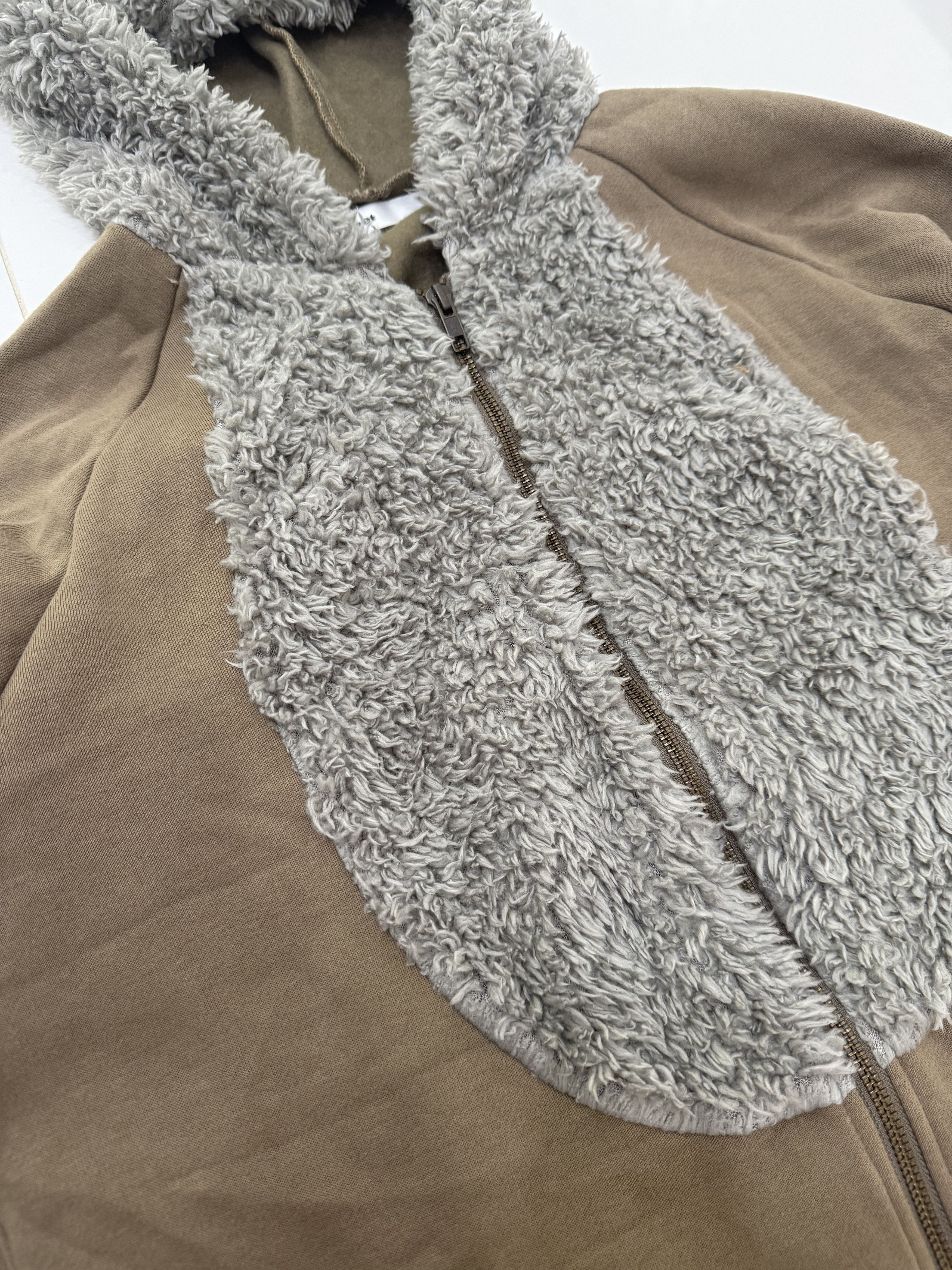Ne-Net Ne-Net Bear Ear Faux Fur Hoodie Size US M / EU 48-50 / 2 - 2 Thumbnail