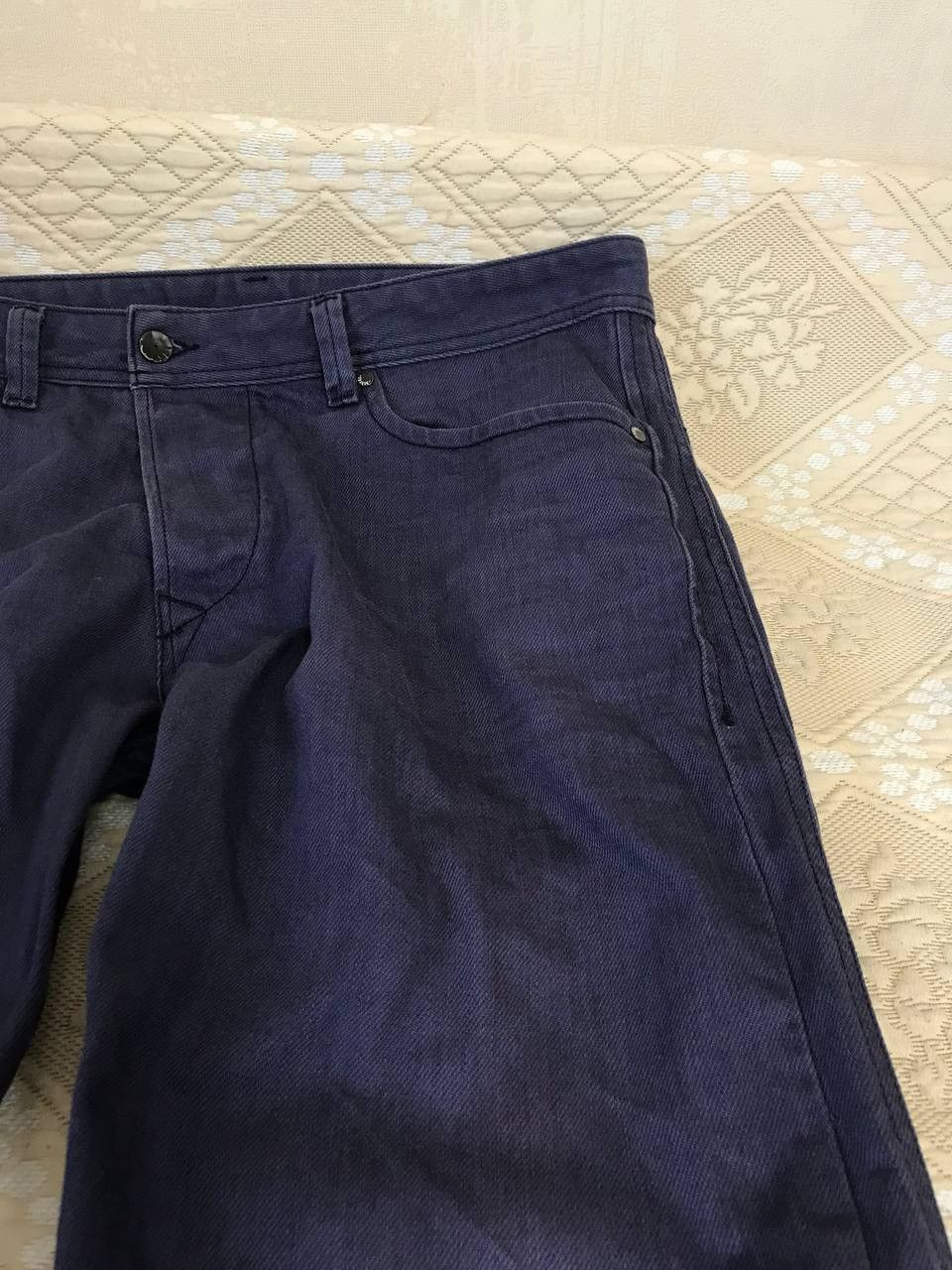 Diesel 🔥 Vintage Diesel Darron Purple Denim Pants Jeans Trousers Size US 34 / EU 50 - 9 Thumbnail