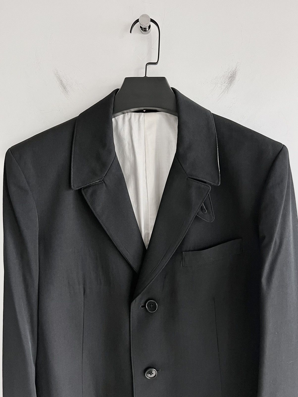 Yohji Yamamoto Y's - W/Gabardine Doctor Jacket Dr.JKT