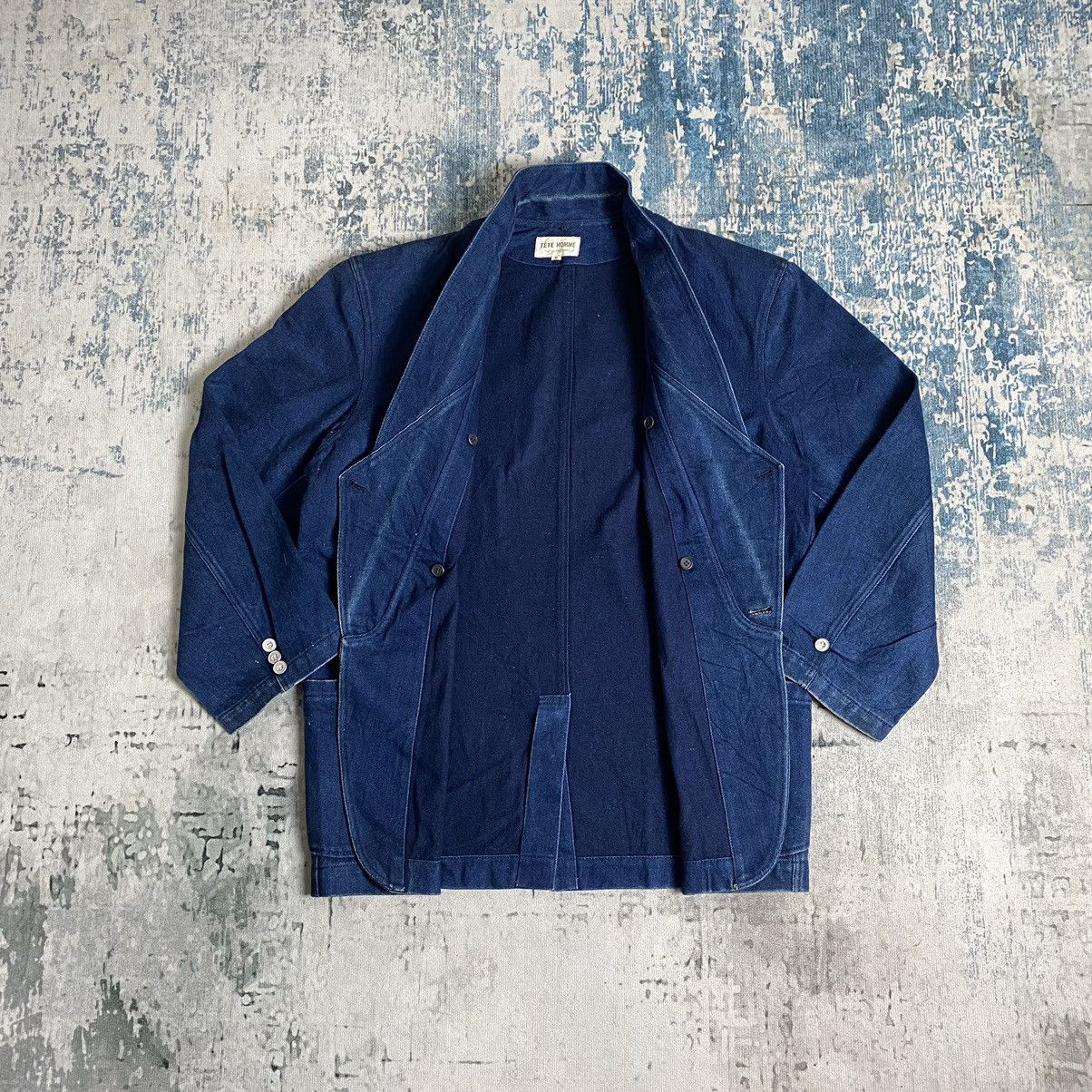If Six Was Nine × Issey Miyake × Japanese Brand 🤝🏻NEED GONE🤝🏻tete homme denim Size US XL / EU 56 / 4 - 4 Thumbnail