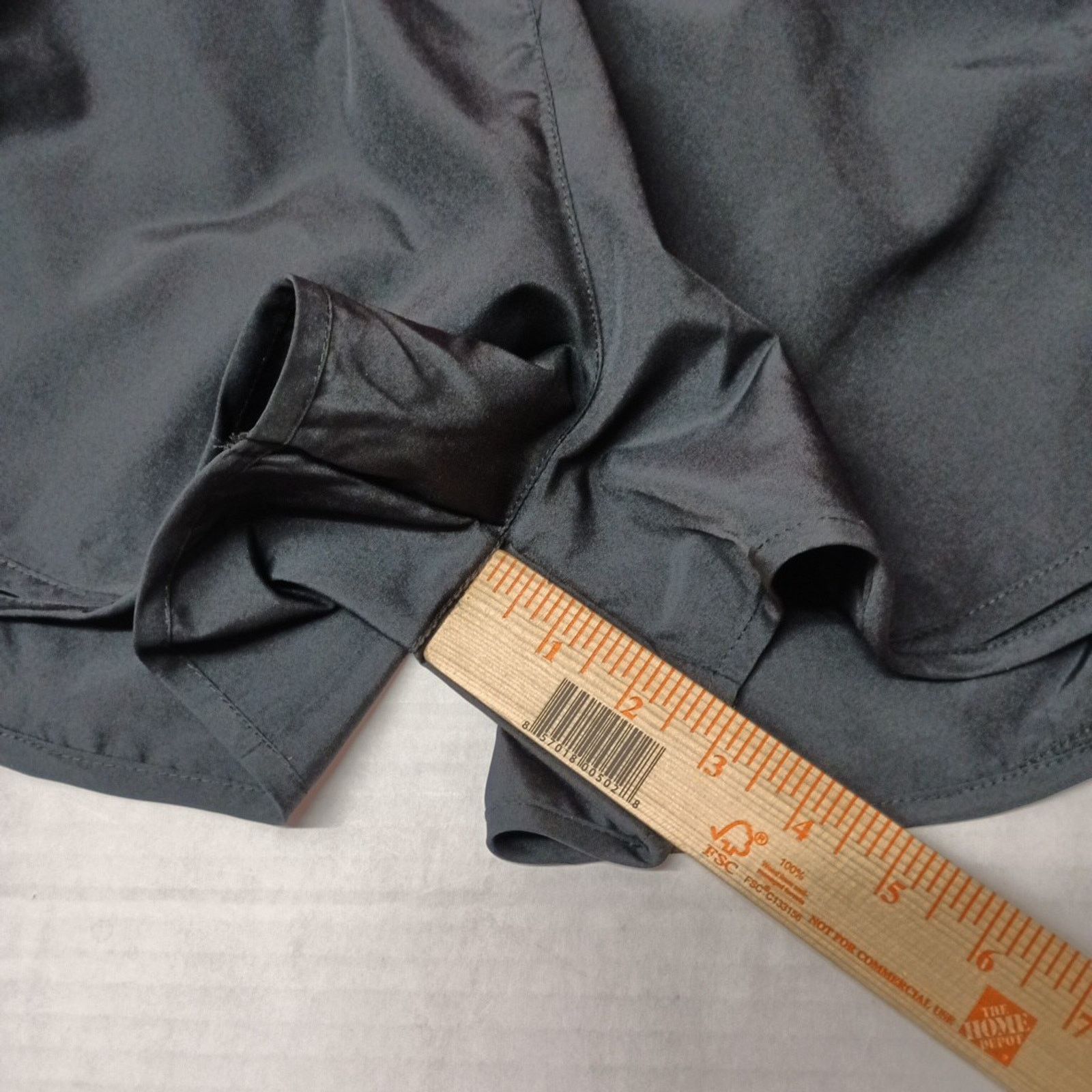 Nike Nike Shorts Women’s 2XL Black Dri Fit Running Athletic Line Size 36" / US 14 / IT 50 - 2 Thumbnail